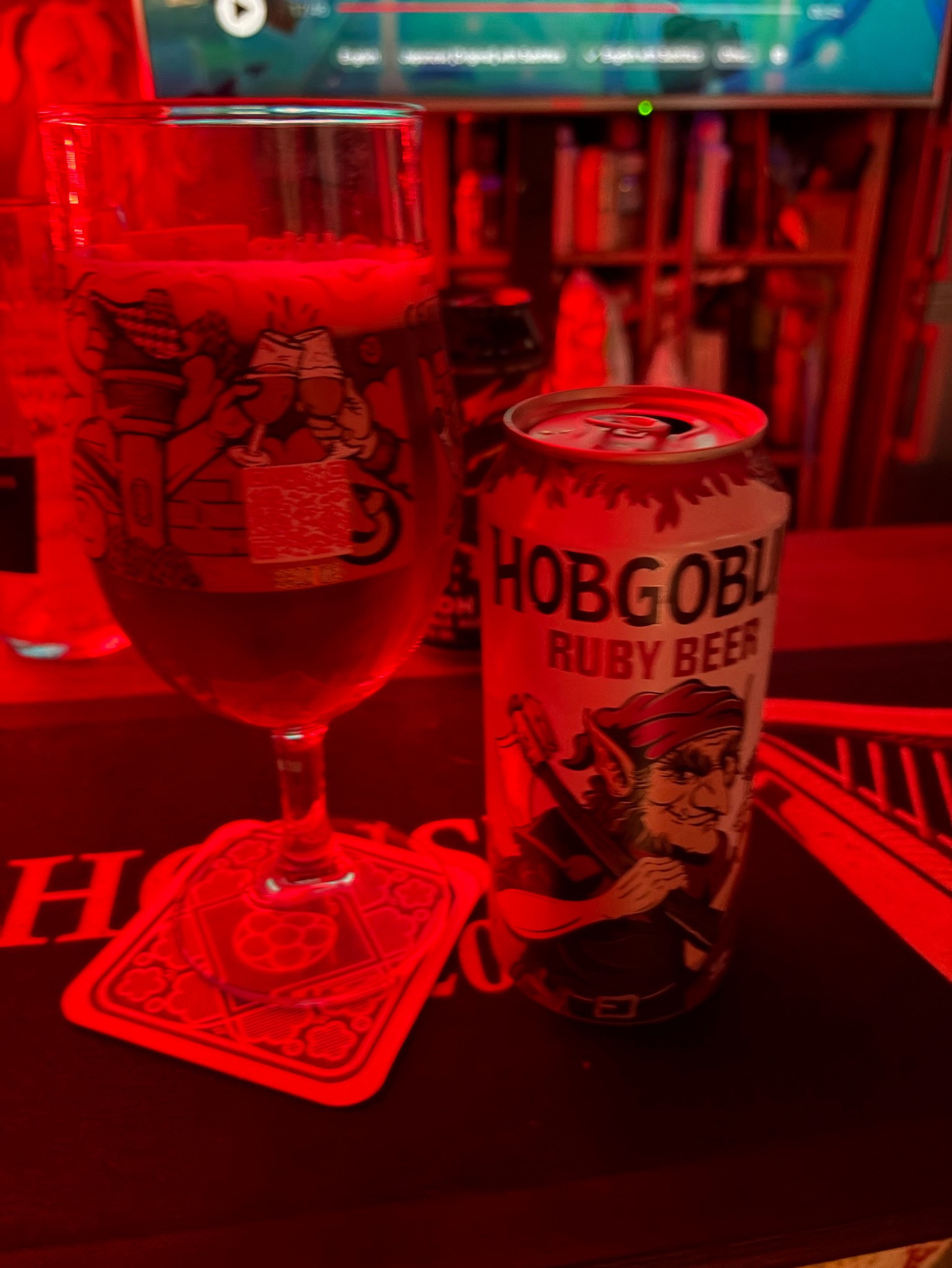 Hobgoblin Ruby, Wychwood Brewery (Marston's Brewery)