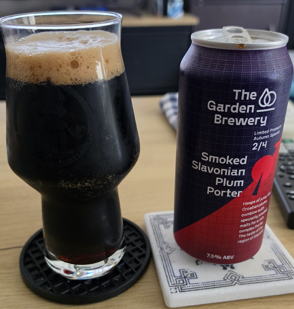 Limited Premium Autumn Special 2/4 Smoked Slavonian Plum Porter, Croatia