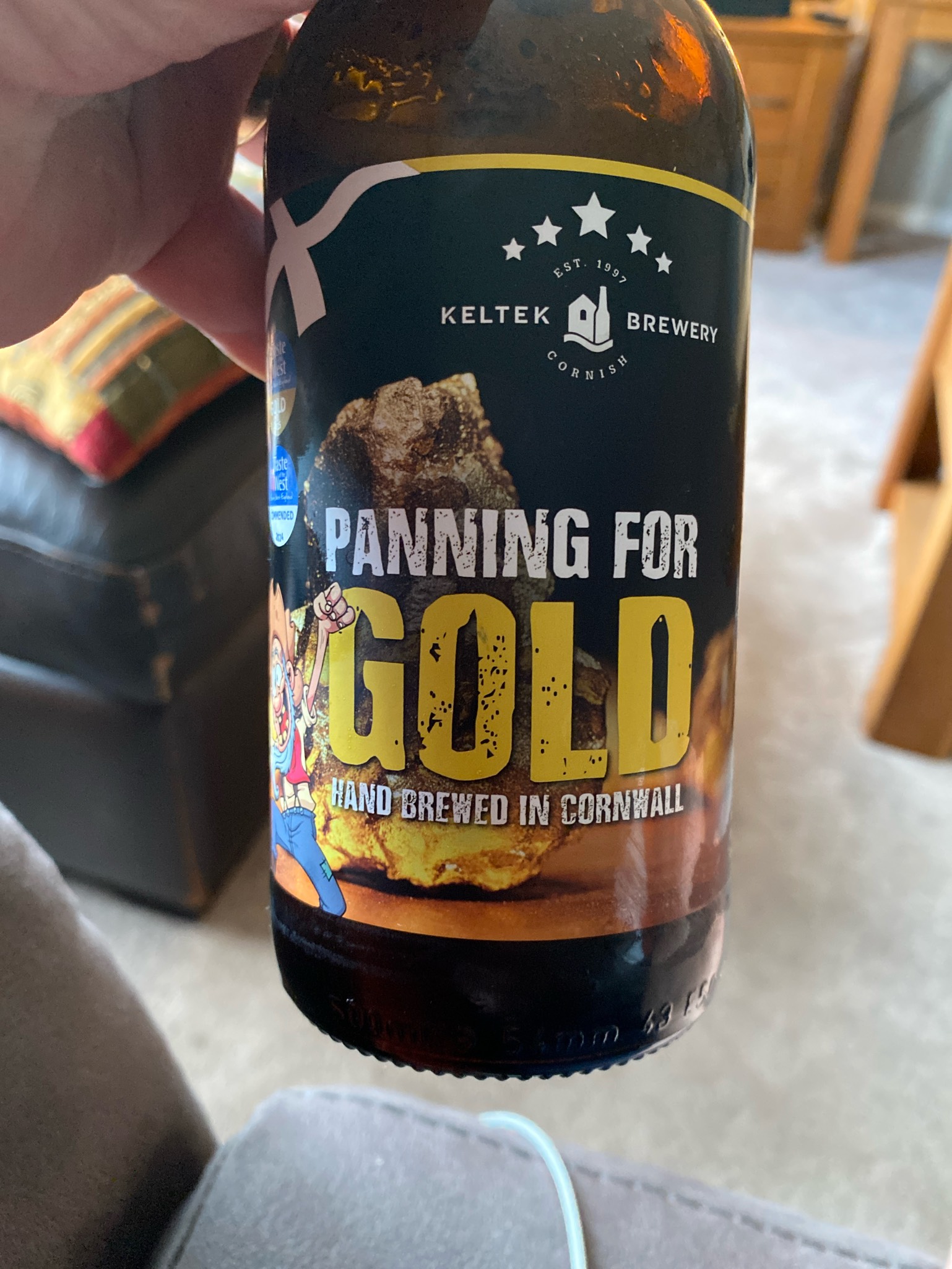 Panning For Gold, Keltek Brewery