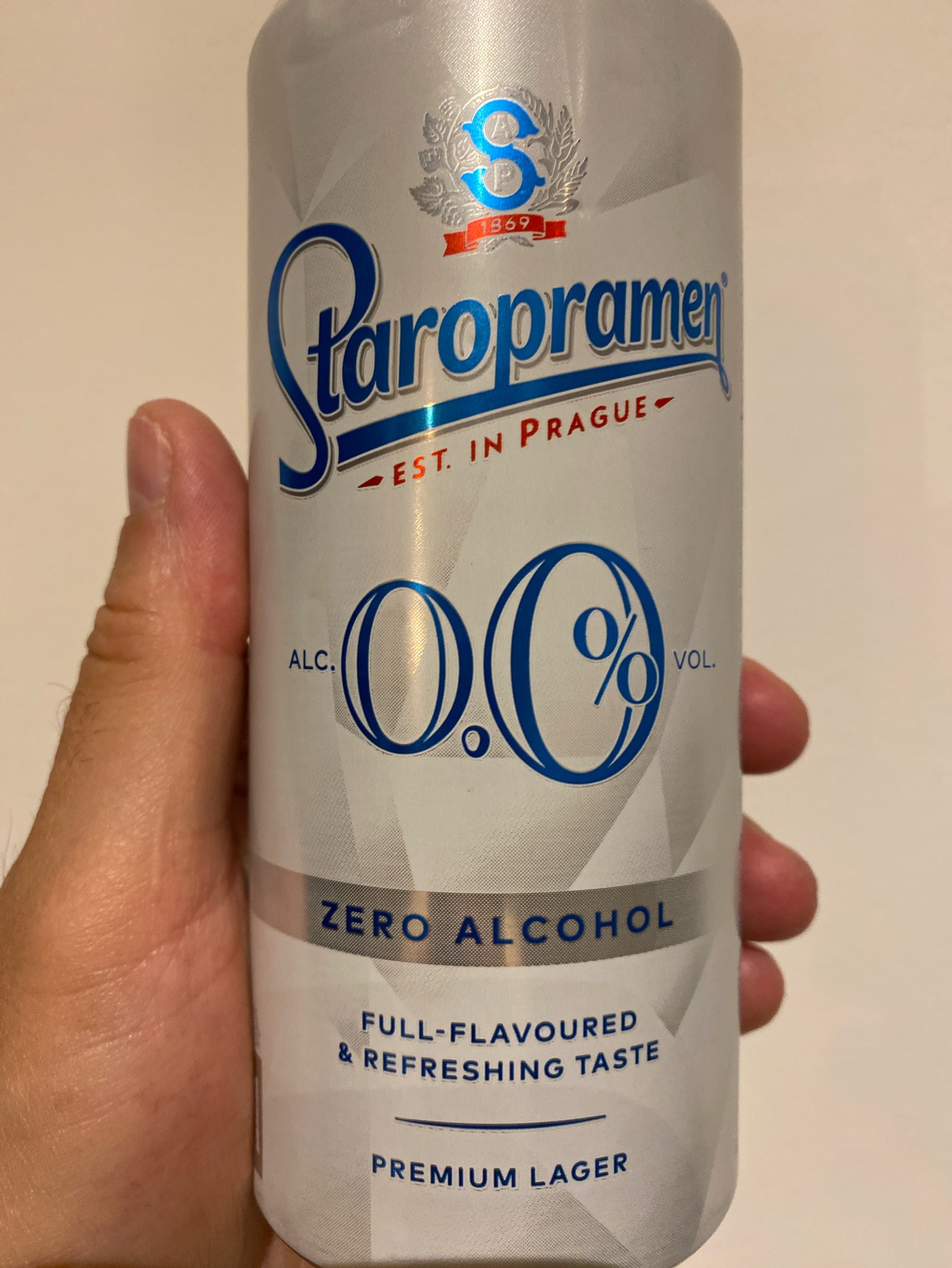 Staropramen 0.0%, Czech Republic