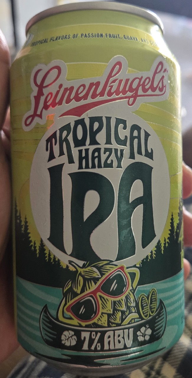 Leinenkugel's Tropical Hazy IPA, Jacob Leinenkugel Brewing Company