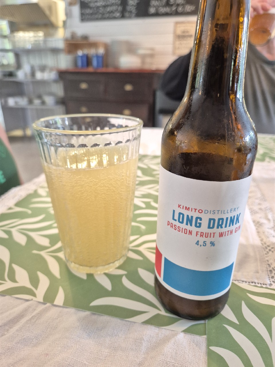 Long Drink Passion Fruit With Gin, Kimito Distillery