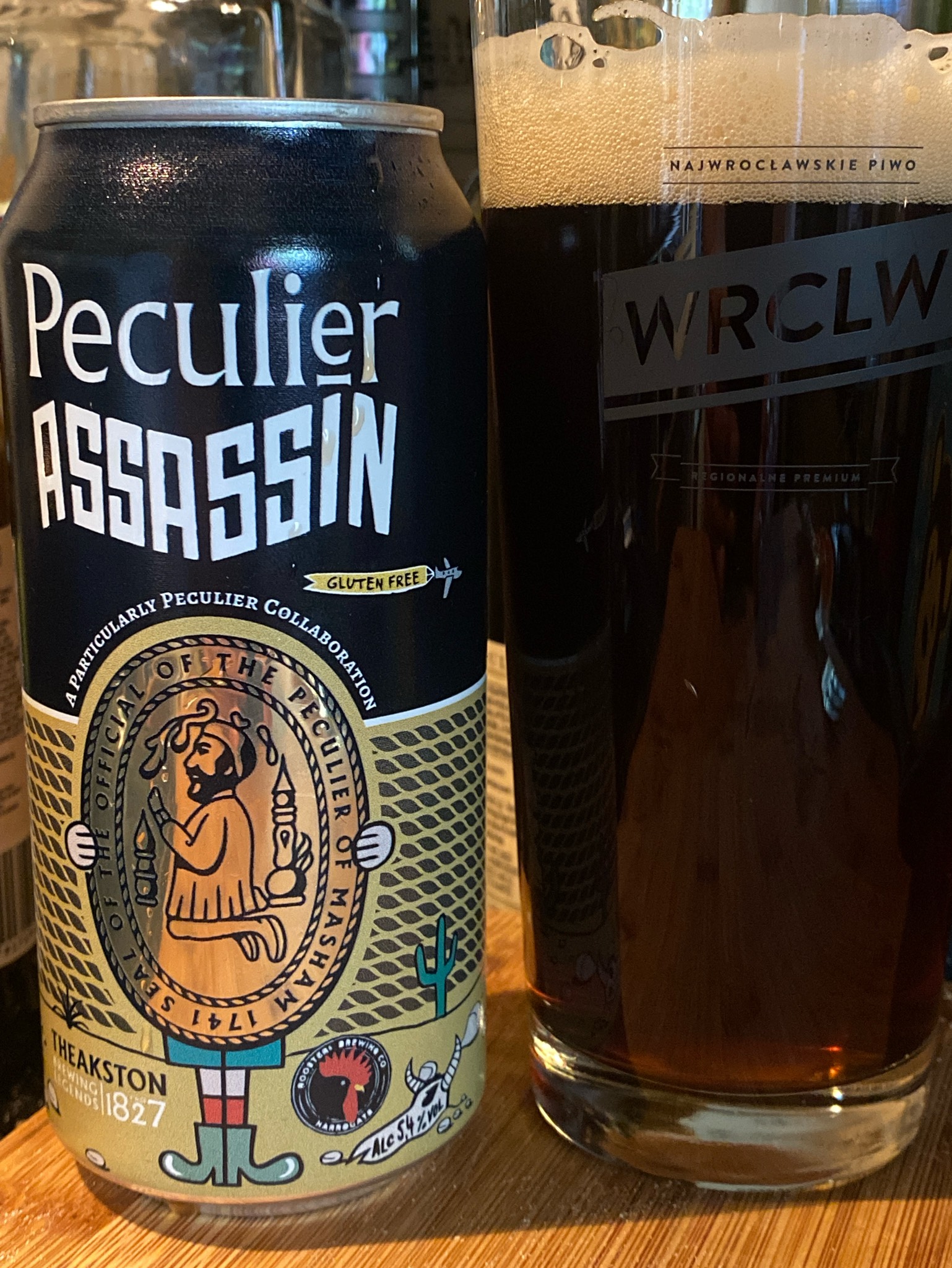 Peculier Assassin, Rooster's Brewing Co.