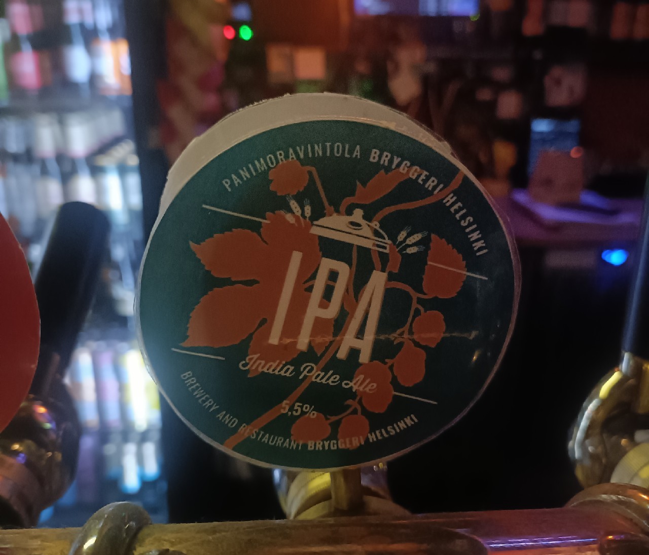 Bryggeri IPA 5.2%, Helsinki Bryggeri Brewhouse (Royal Unibrew)