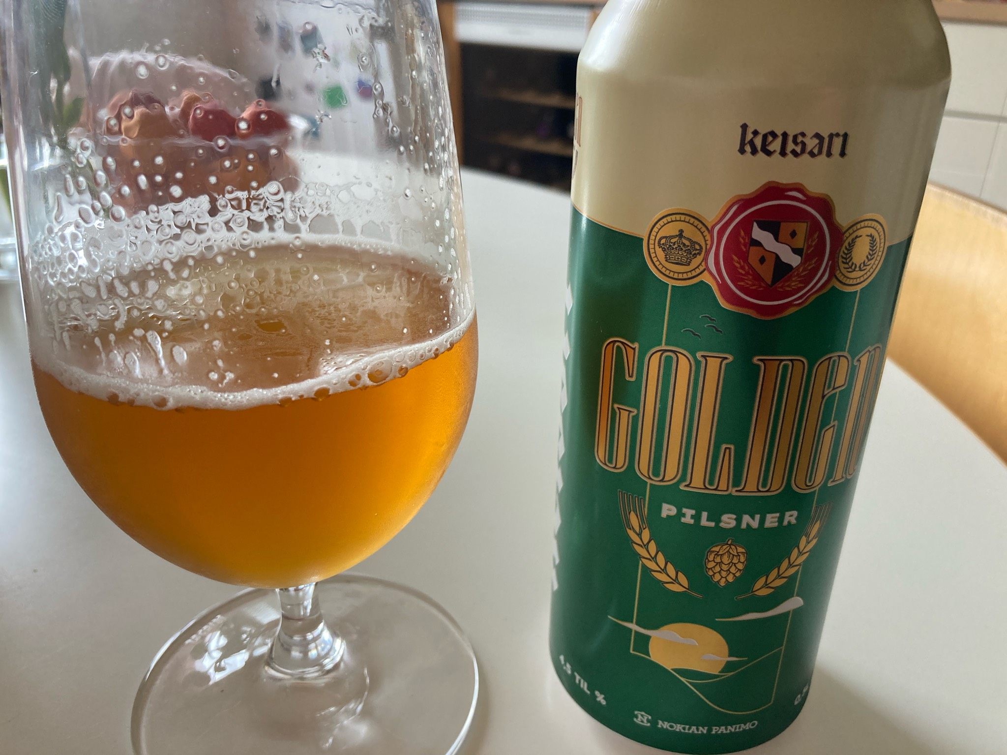 Keisari Golden Pilsner, Finland