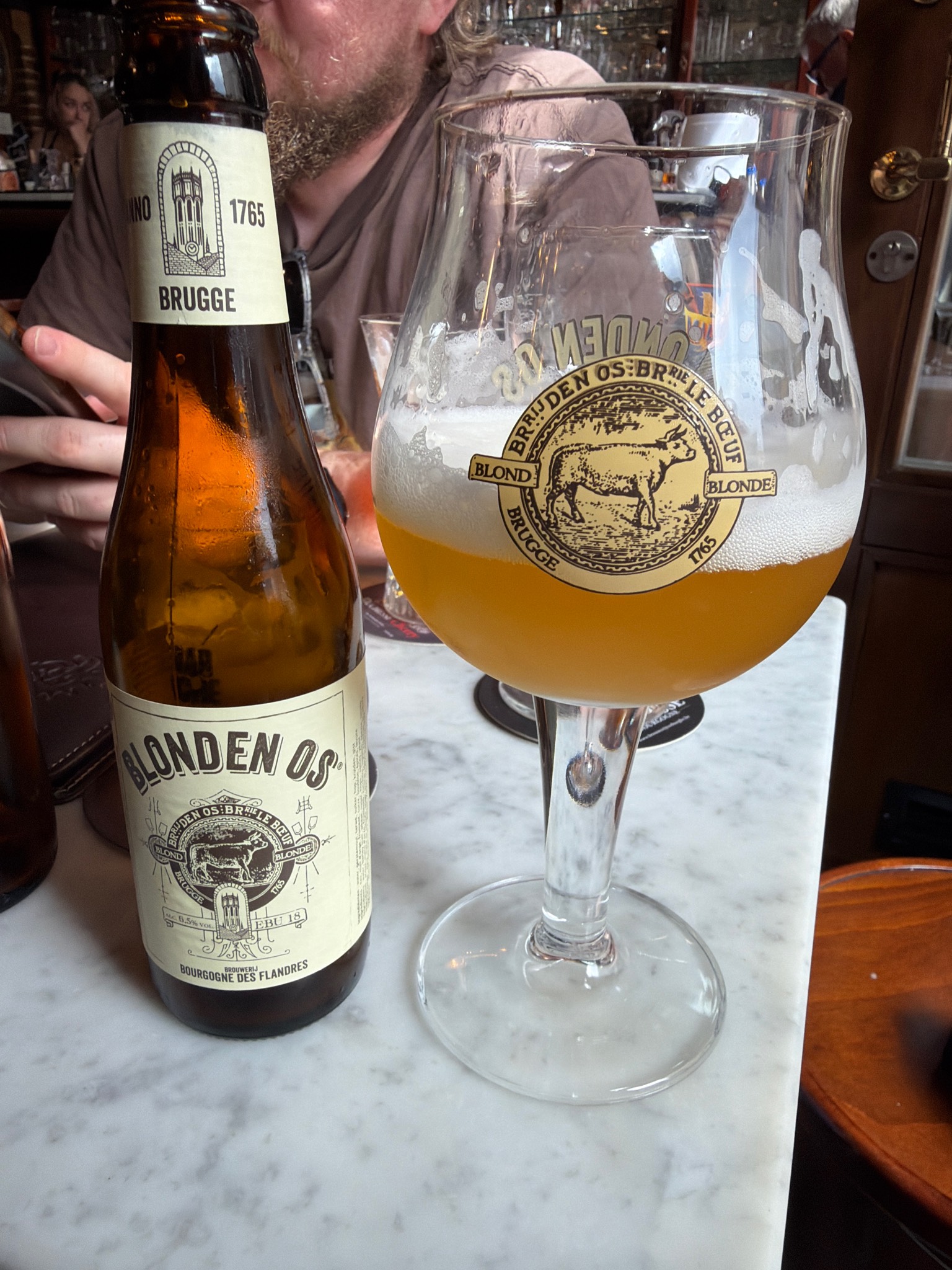 Blonden Os, Brouwerij Bourgogne Des Flandres