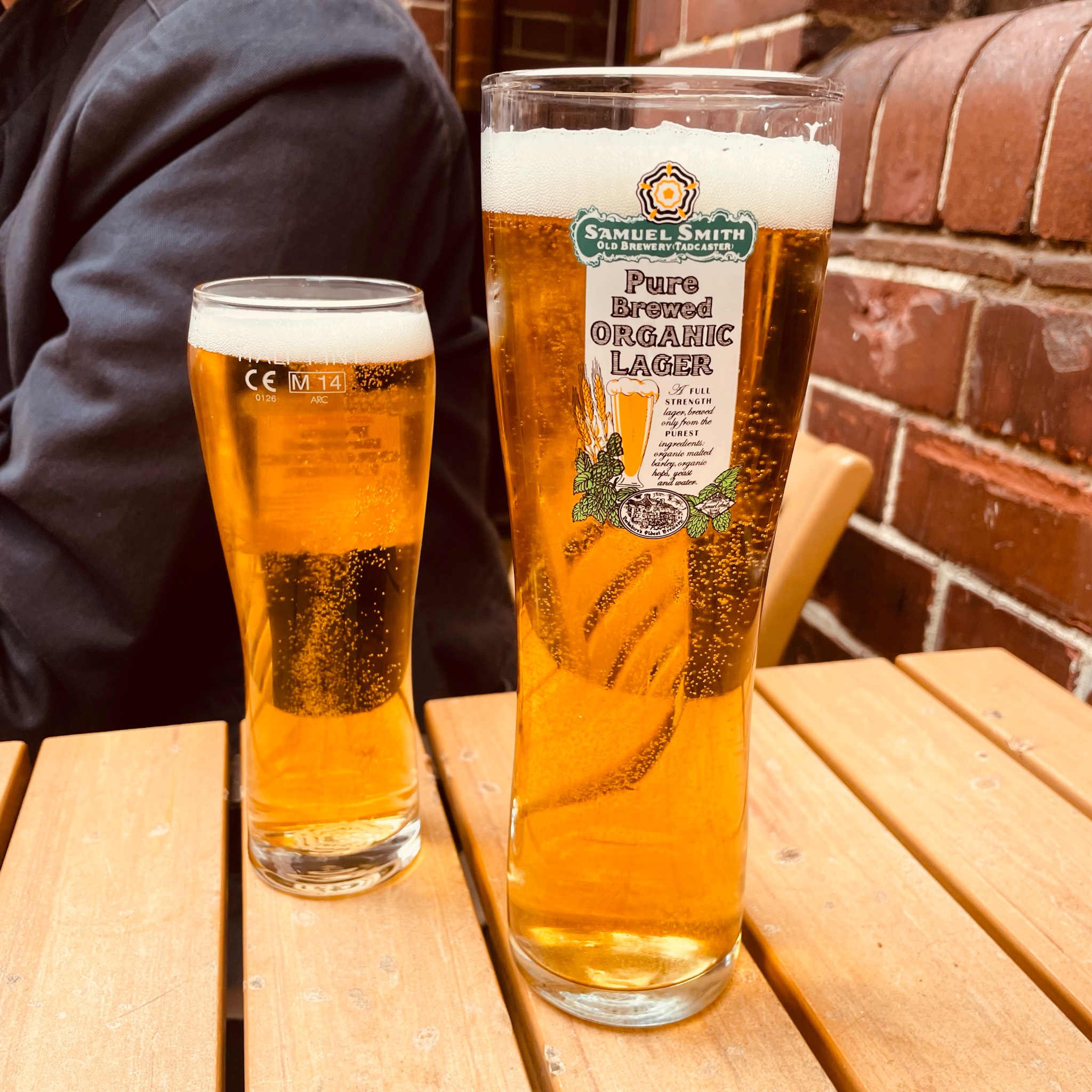 Pure Brewed Organic Lager Beer, England