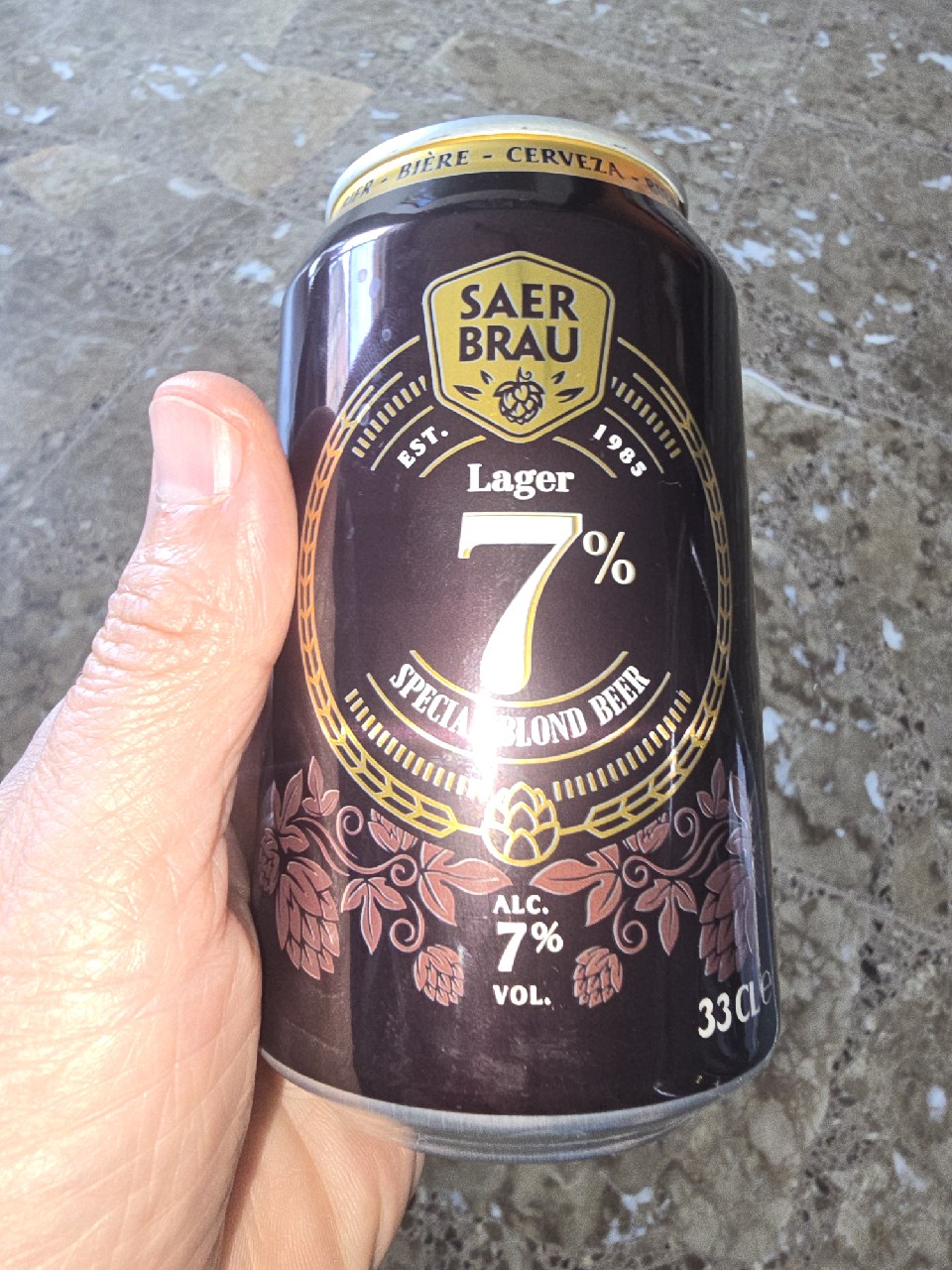 Saer Brau Lager, H-West B.V. (Royal Unibrew)