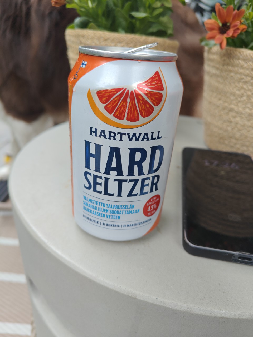 Hartwall Hard Seltzer Veriappelsiini, Finland