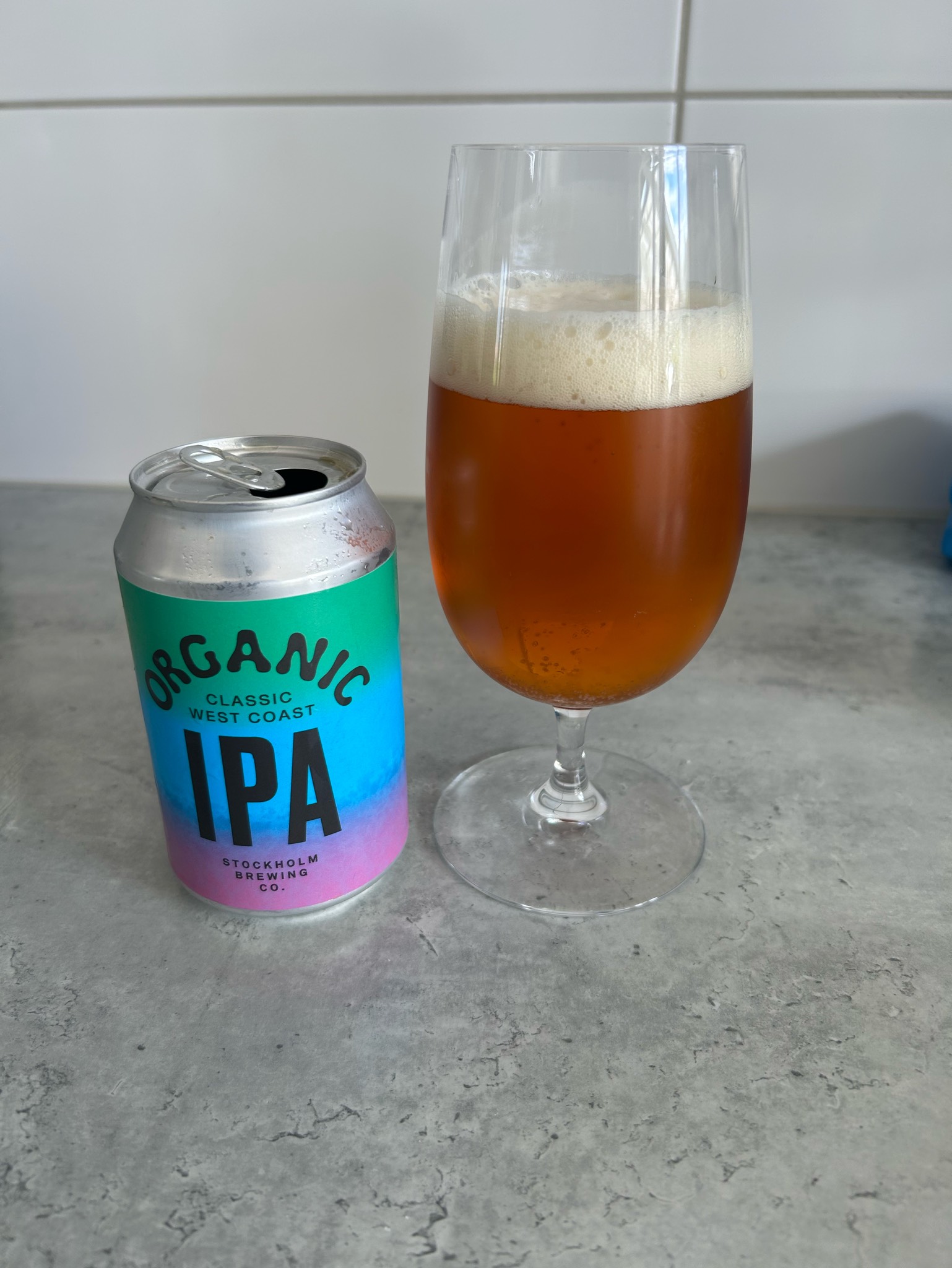 Organic Classic West Coast IPA, Stockholm Brewing Co.