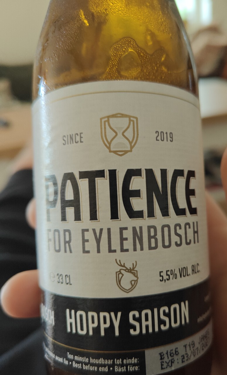 Patience For Eylenbosch - Hoppy Saison, Belgium