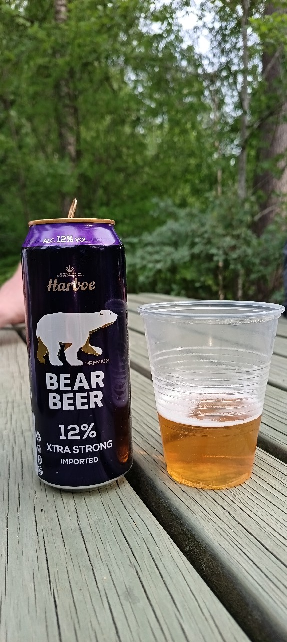Bear Beer xtra strong, Harboe's Brewery A / S
