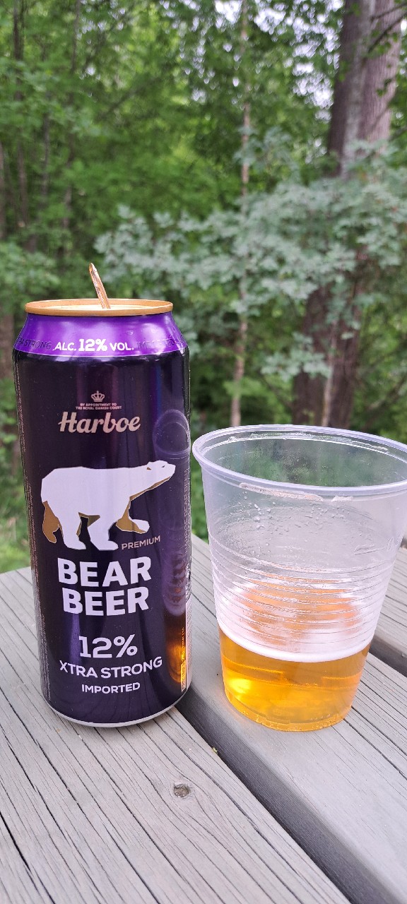 Bear Beer xtra strong, Harboe's Brewery A / S