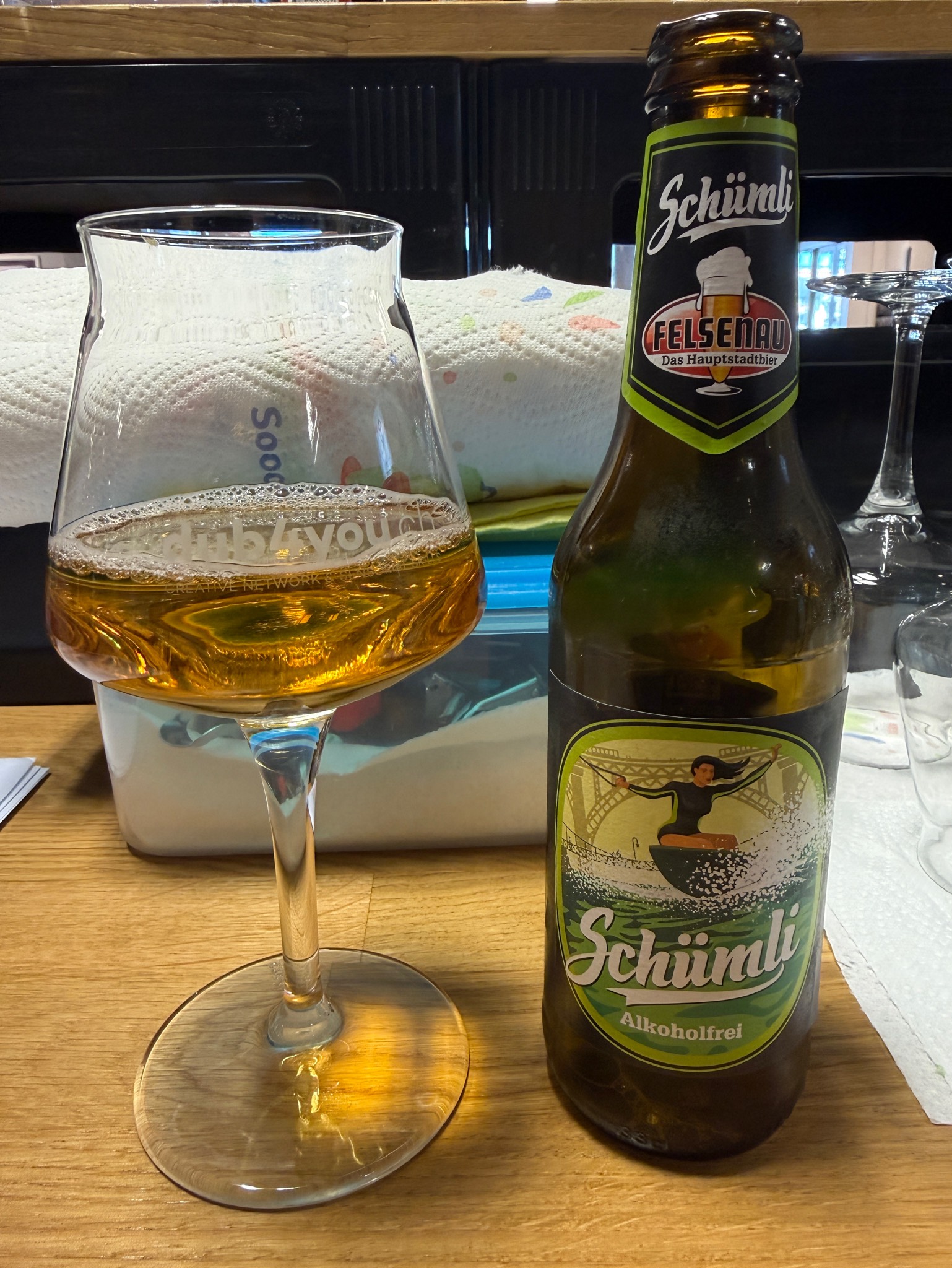 Schümli Alkoholfrei, Brauerei Felsenau
