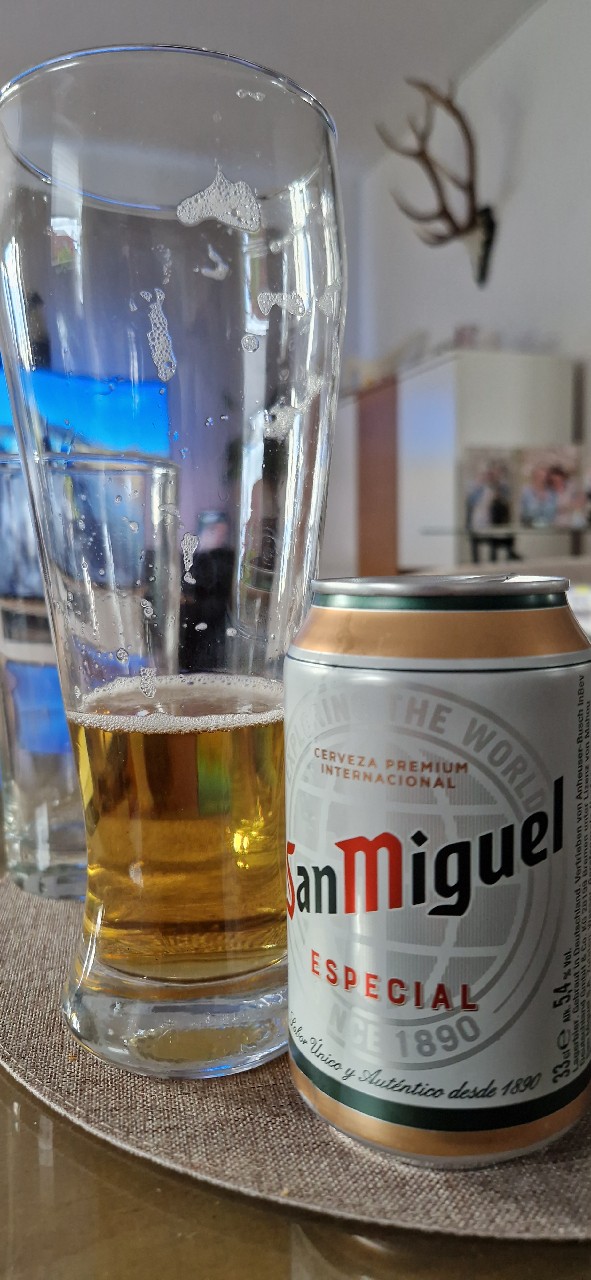 San Miguel Especial, San Miguel Spain (Grupo Mahou-San Miguel)