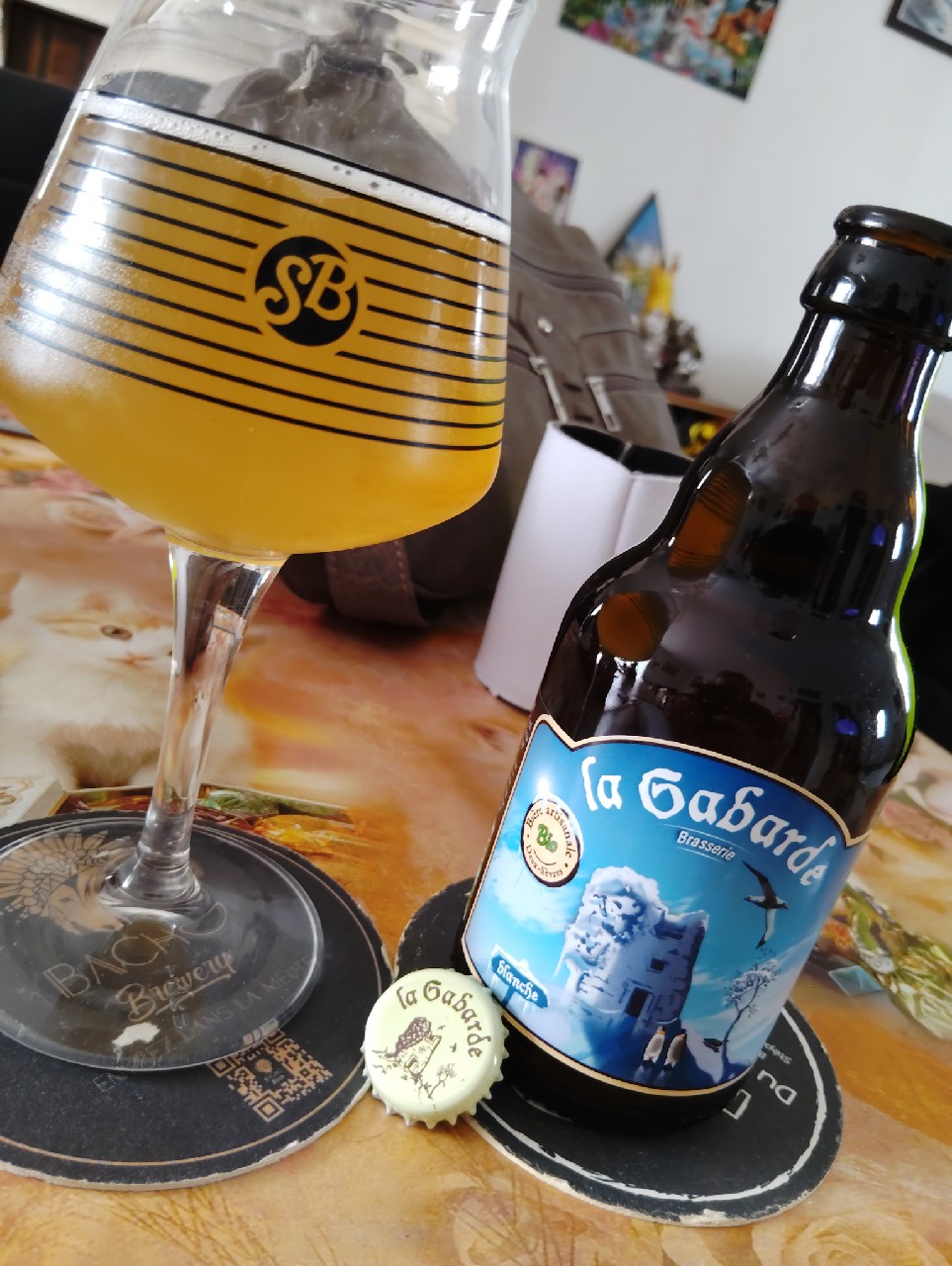 La Gabarde Blanche, Brasserie La Gabarde