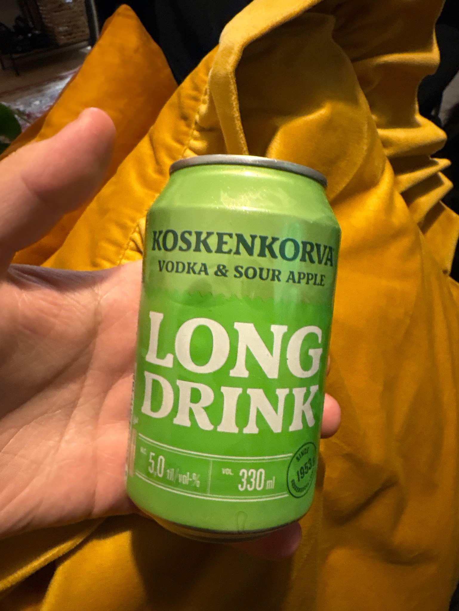 koskenkorva Long Drink Vodka & Sour Apple, Finland