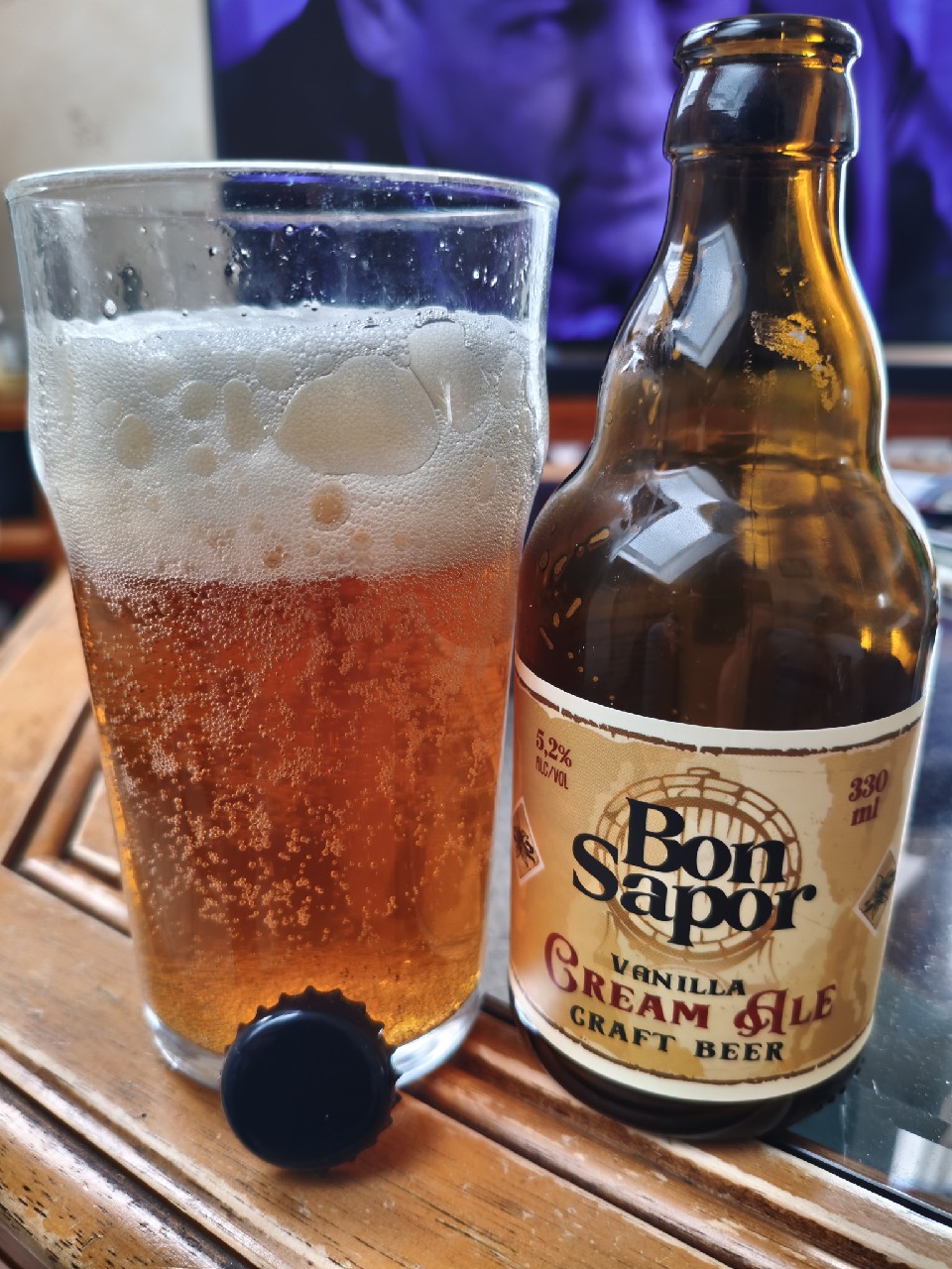 Bon Sapor Vanilla Cream Ale, iBiero
