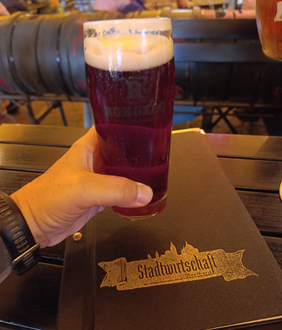 Rohozec 10* Cherry Pivo, Pivovar Rohozec