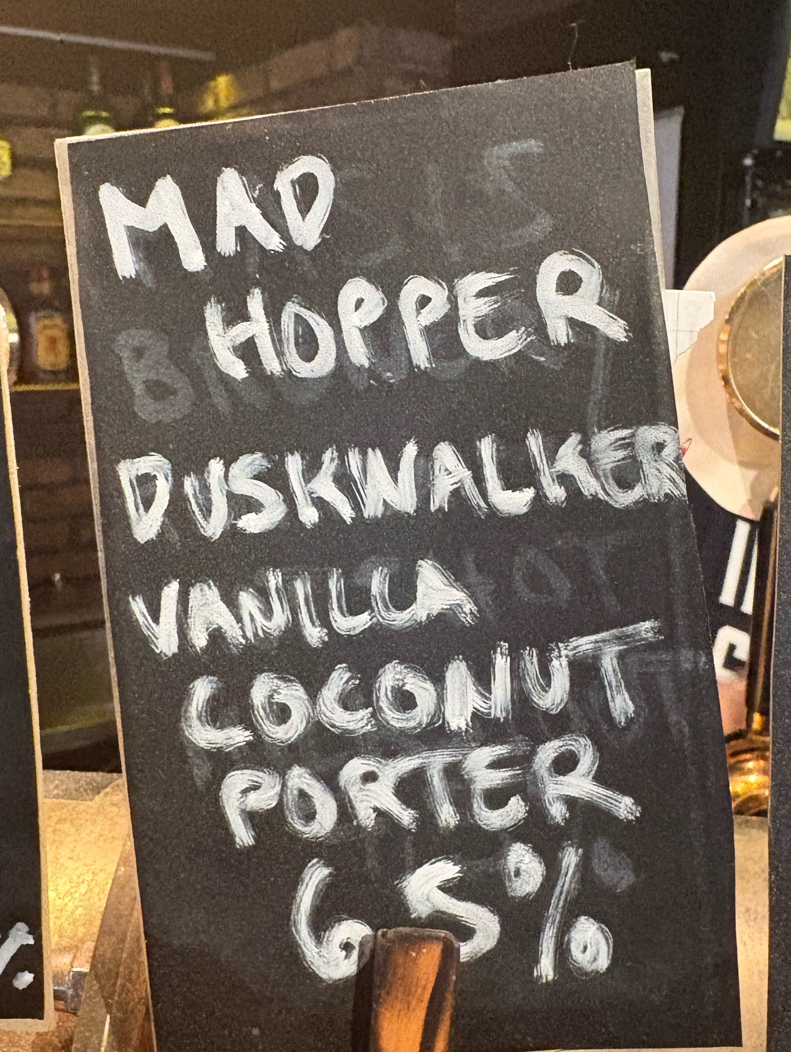 Duskwalker vanilla coconut porter, Finland