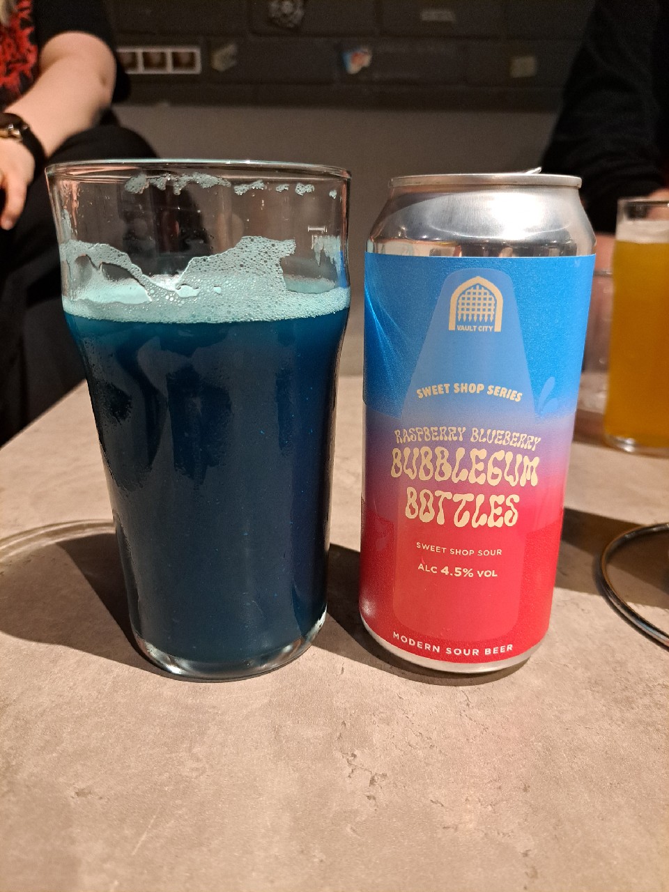 Raspberry Blueberry Bubblegum Bottles, Vault City Brewing