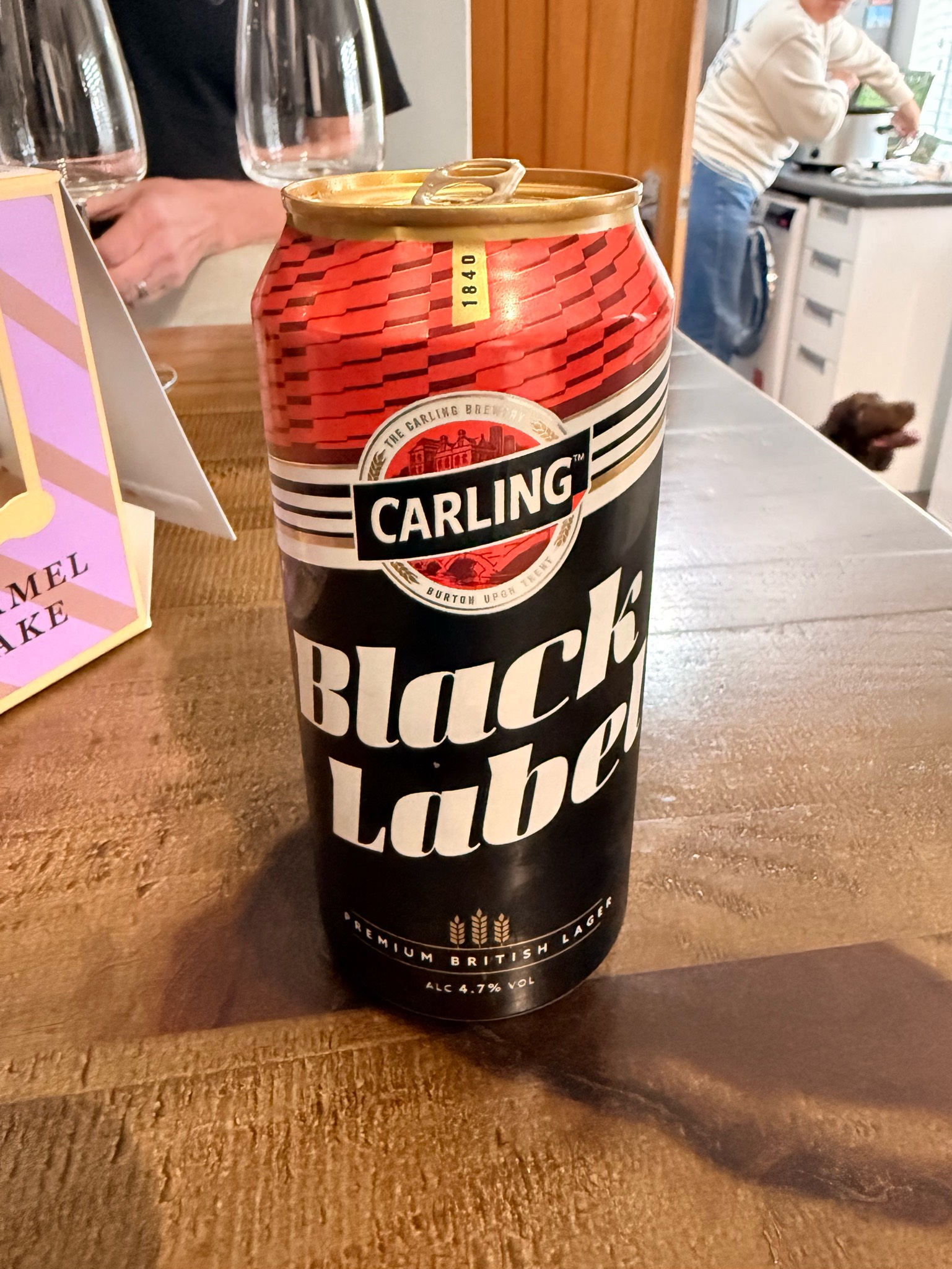 Carling black label, England