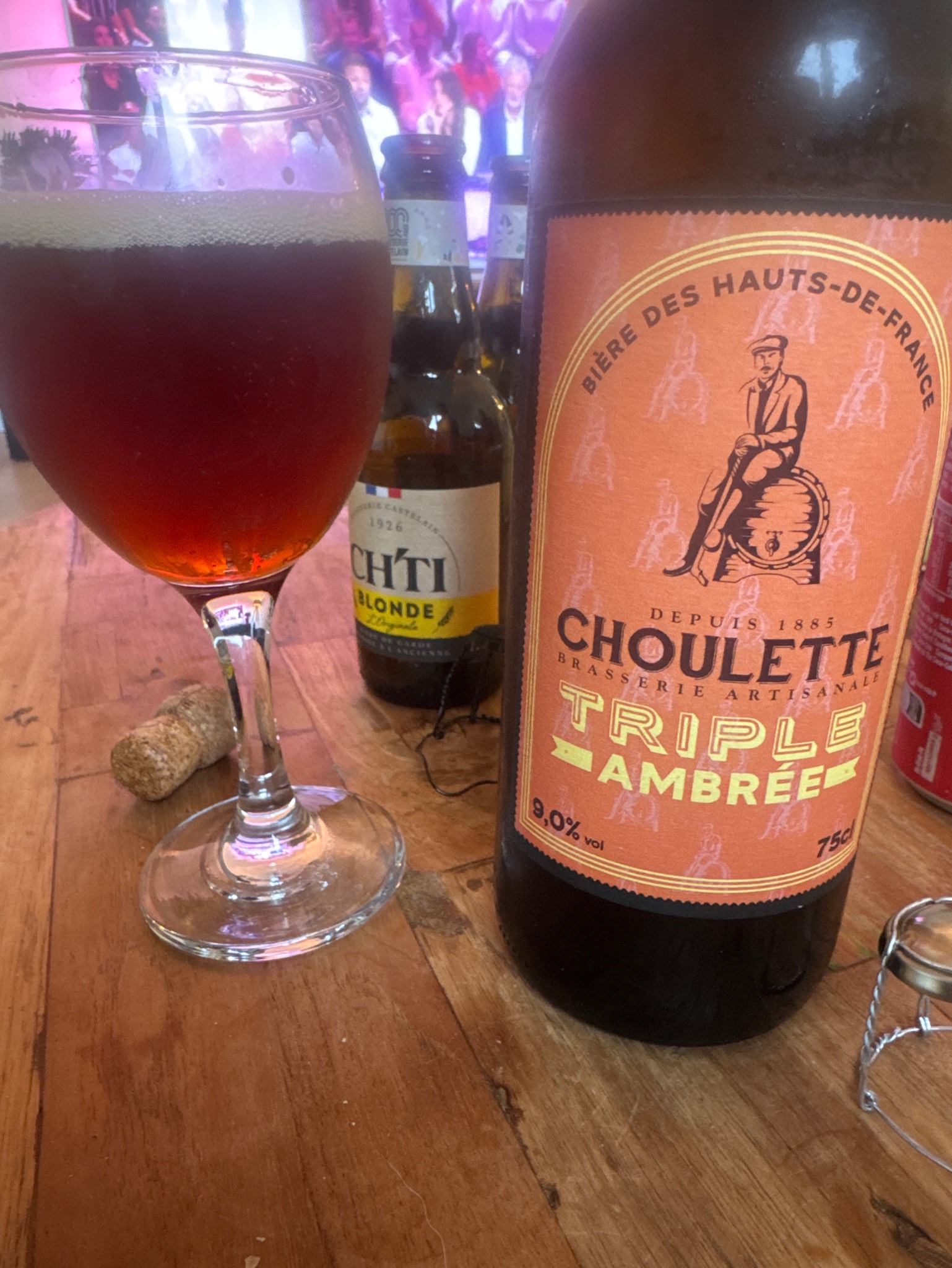 Choulette Triple Ambrée, France