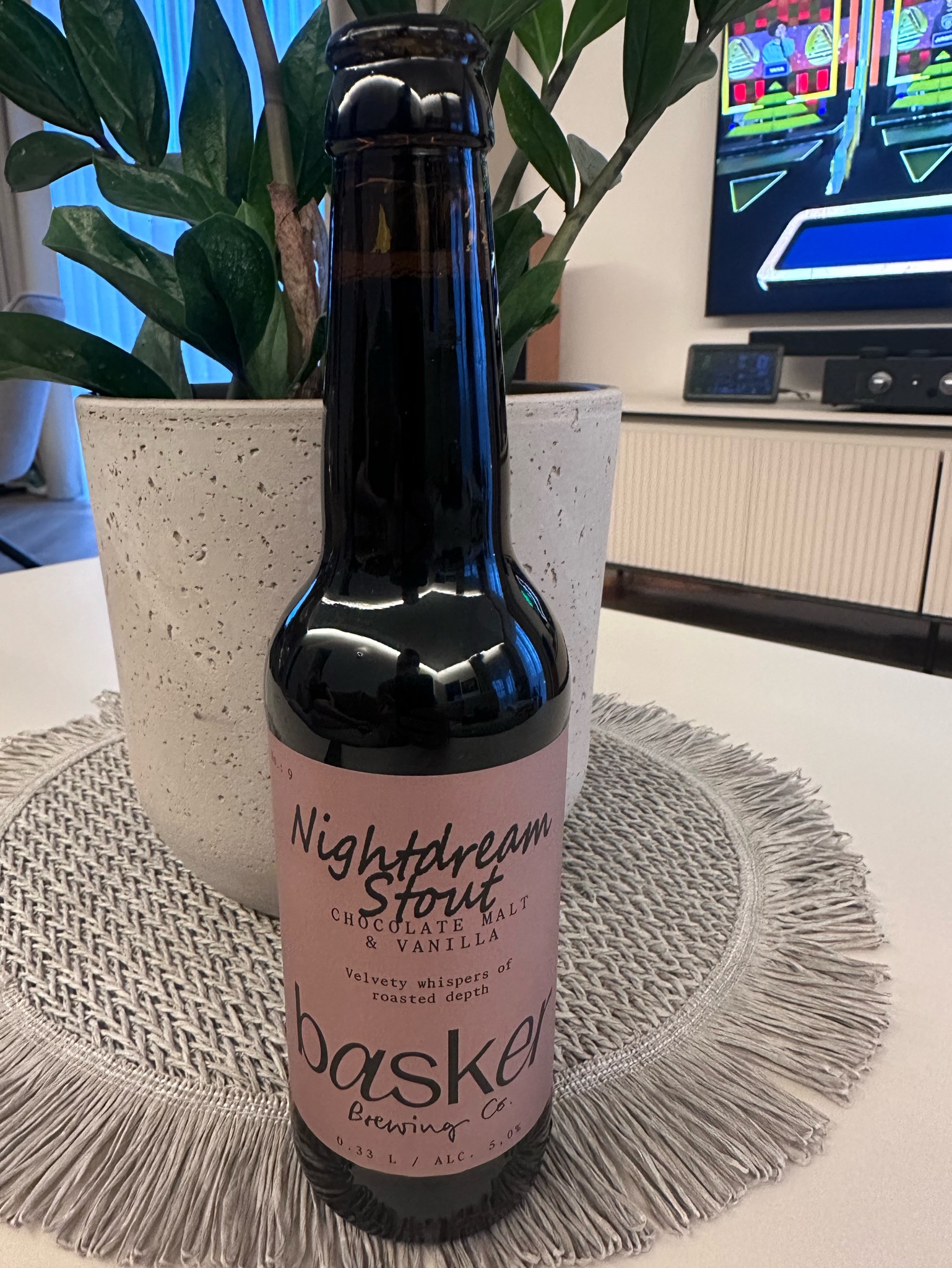 Nightdream Stout, Basker Brewing Co.