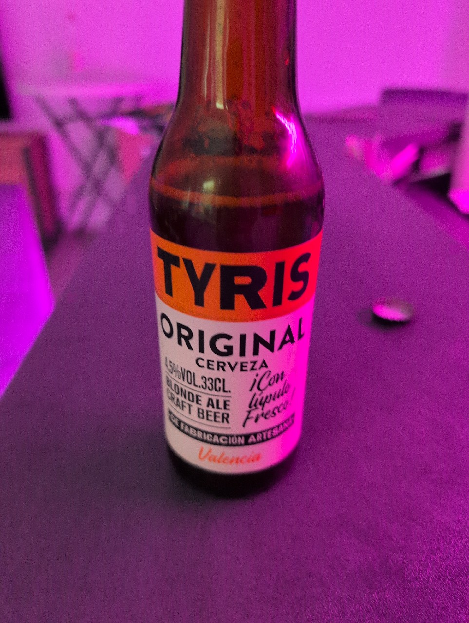 Tyris Original, Cerveza Artesanal Tyris