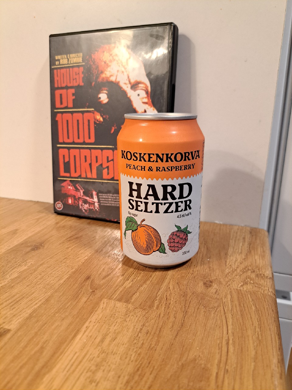 Koskenkorva Hard Seltzer Peach-Raspberry, Finland