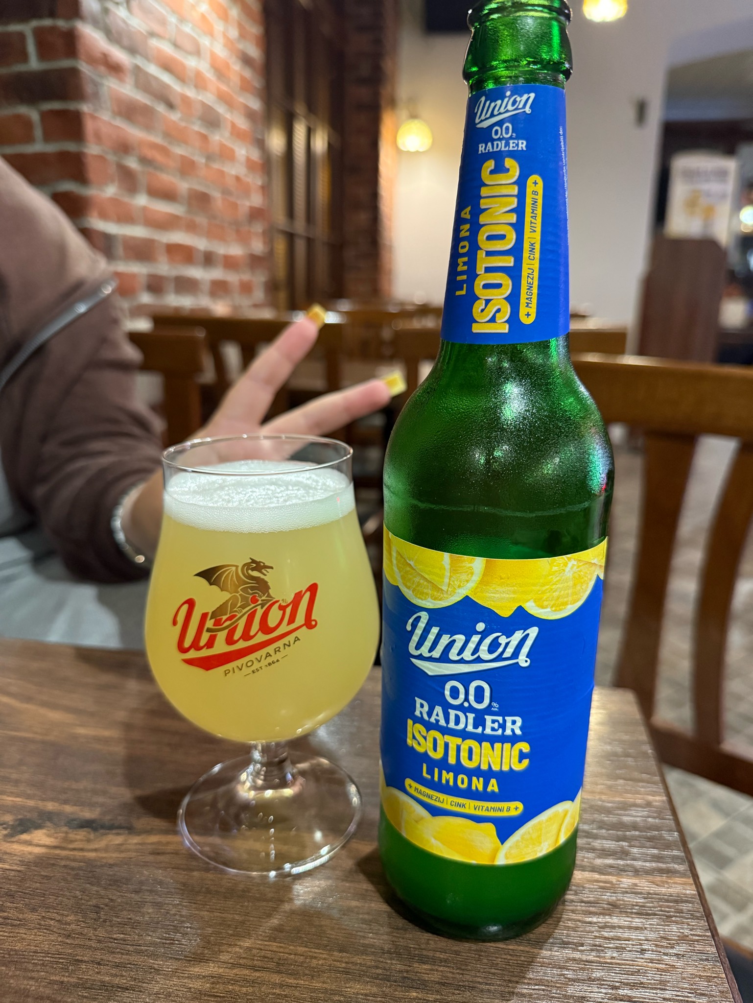 Union 0.0% Radler Isotonic Limona, Pivovarna Union