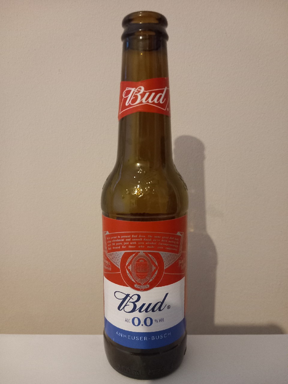 Bud Zero / Budweiser Zero / Bud 0.0, Anheuser-Busch InBev