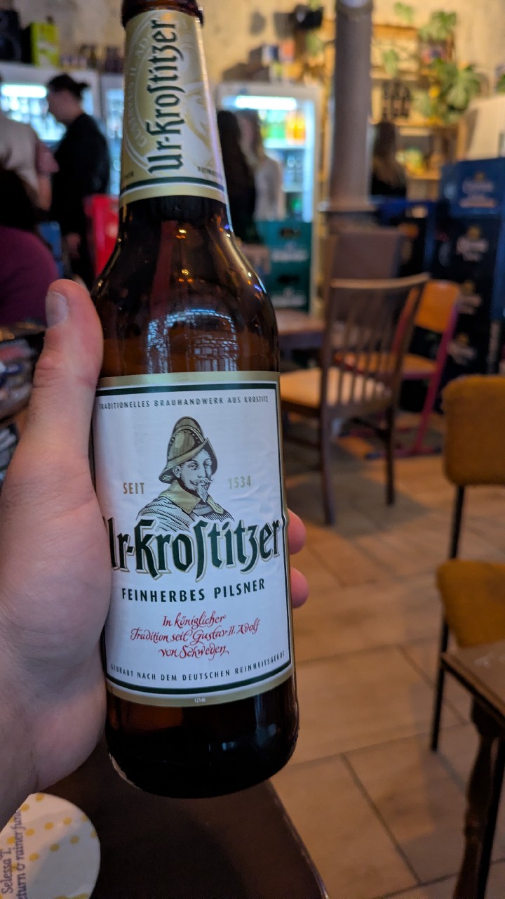 Ur-Krostitzer Feinherbes Pilsner, Krostitzer Brauerei (Oetker Group)