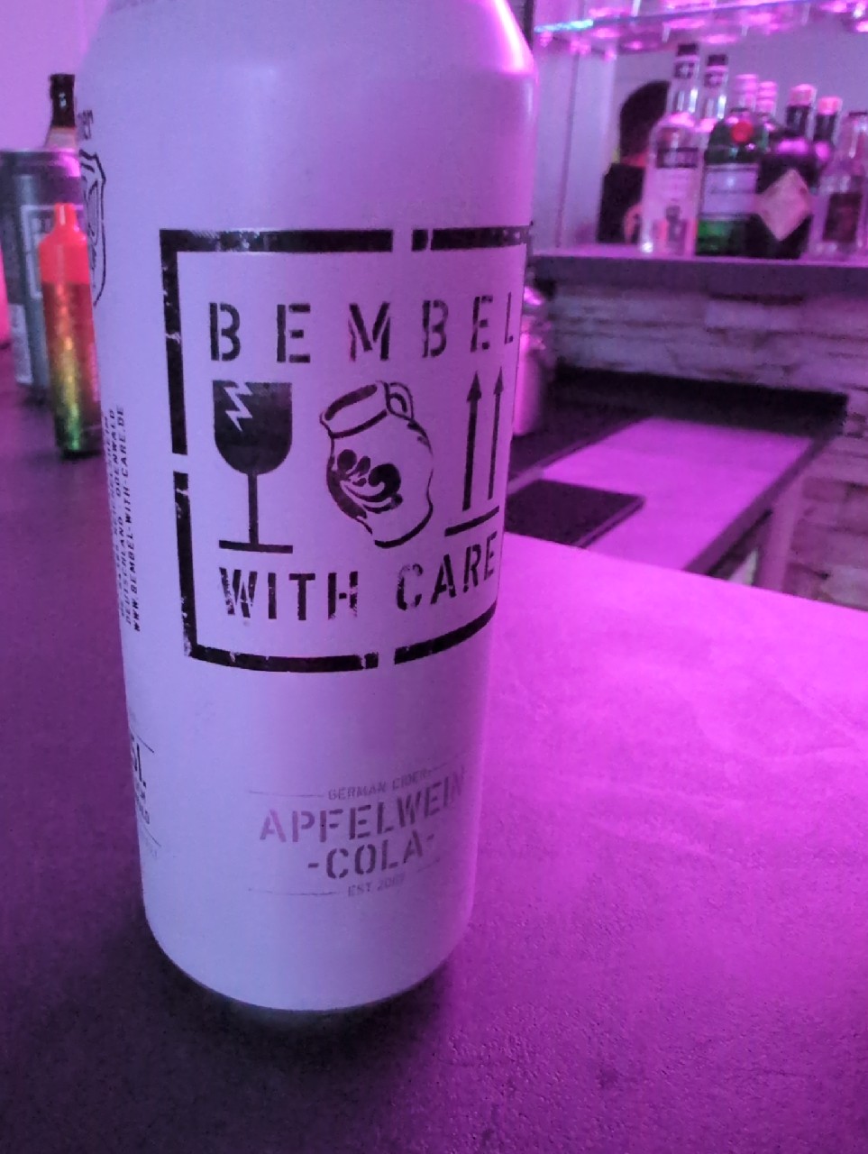 Bembel With Care Cola, Kelterei Krämer GmbH