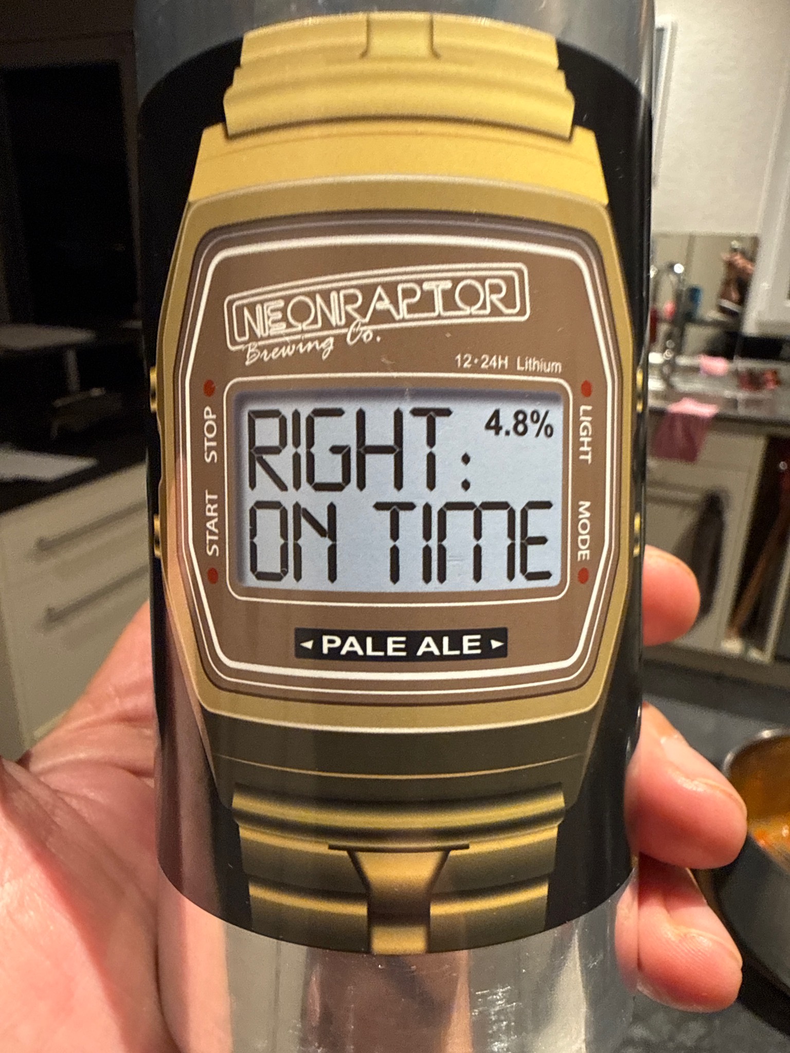 Right on time, Neon Raptor Brewing Co.