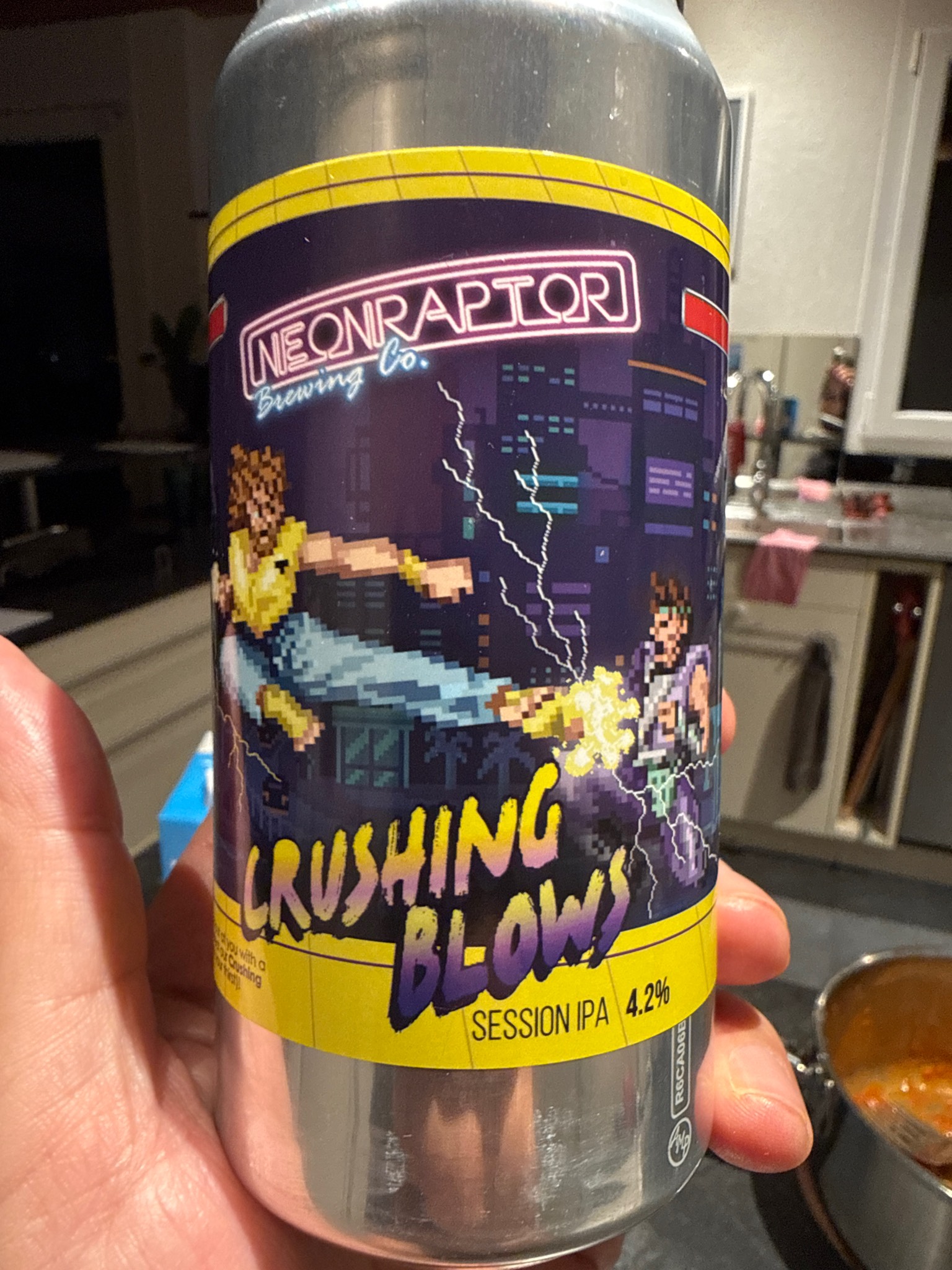 Crushing Blows, Neon Raptor Brewing Co.