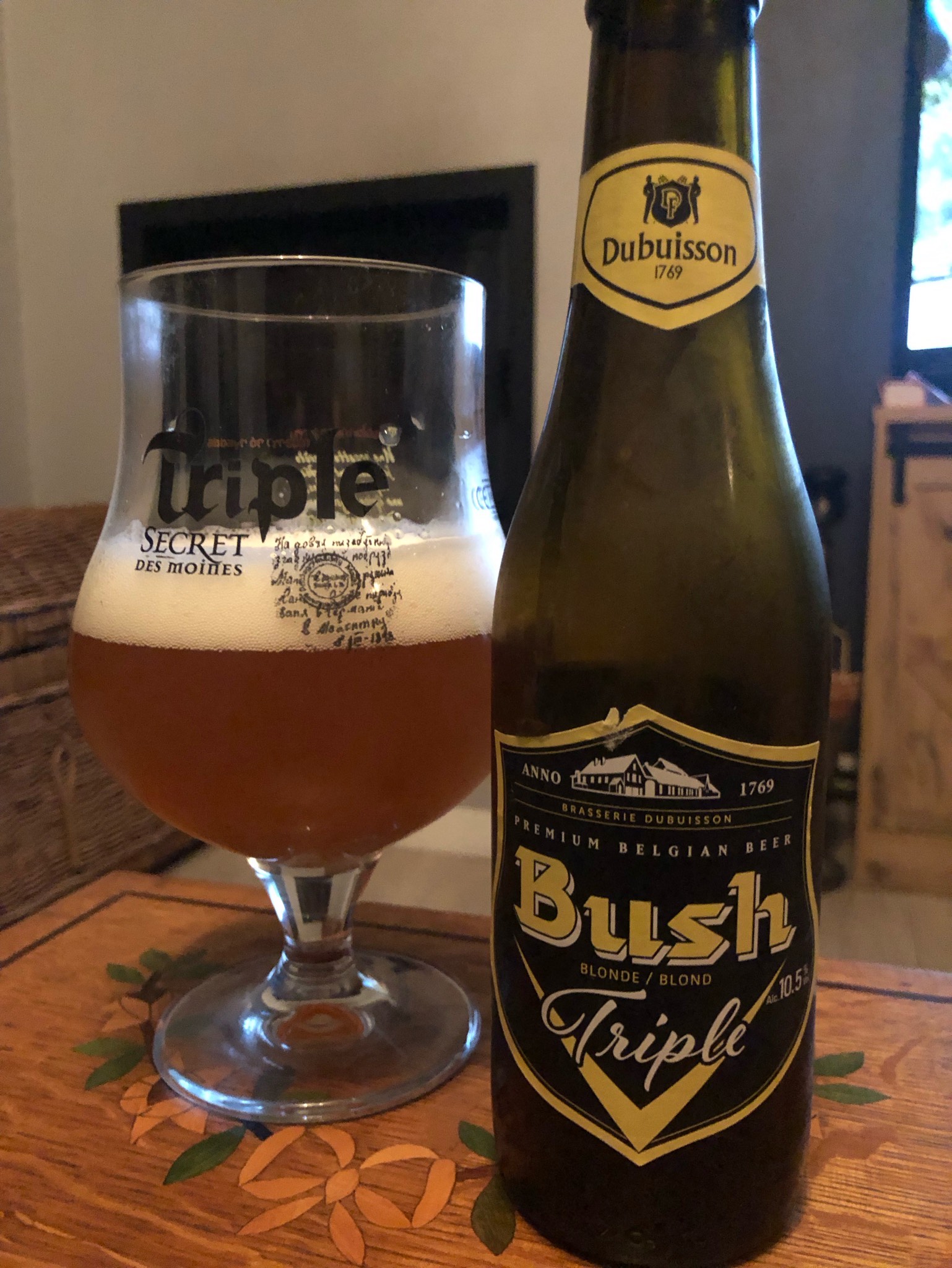 Bush Triple Ambrée, Belgium
