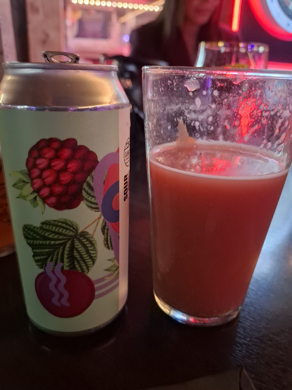Sour Framboise Rhubarbe, Brasserie Cambier