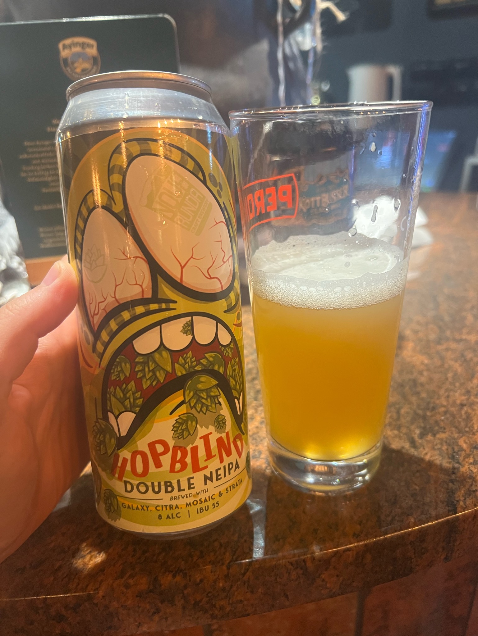 Hopblind, Nova Runda
