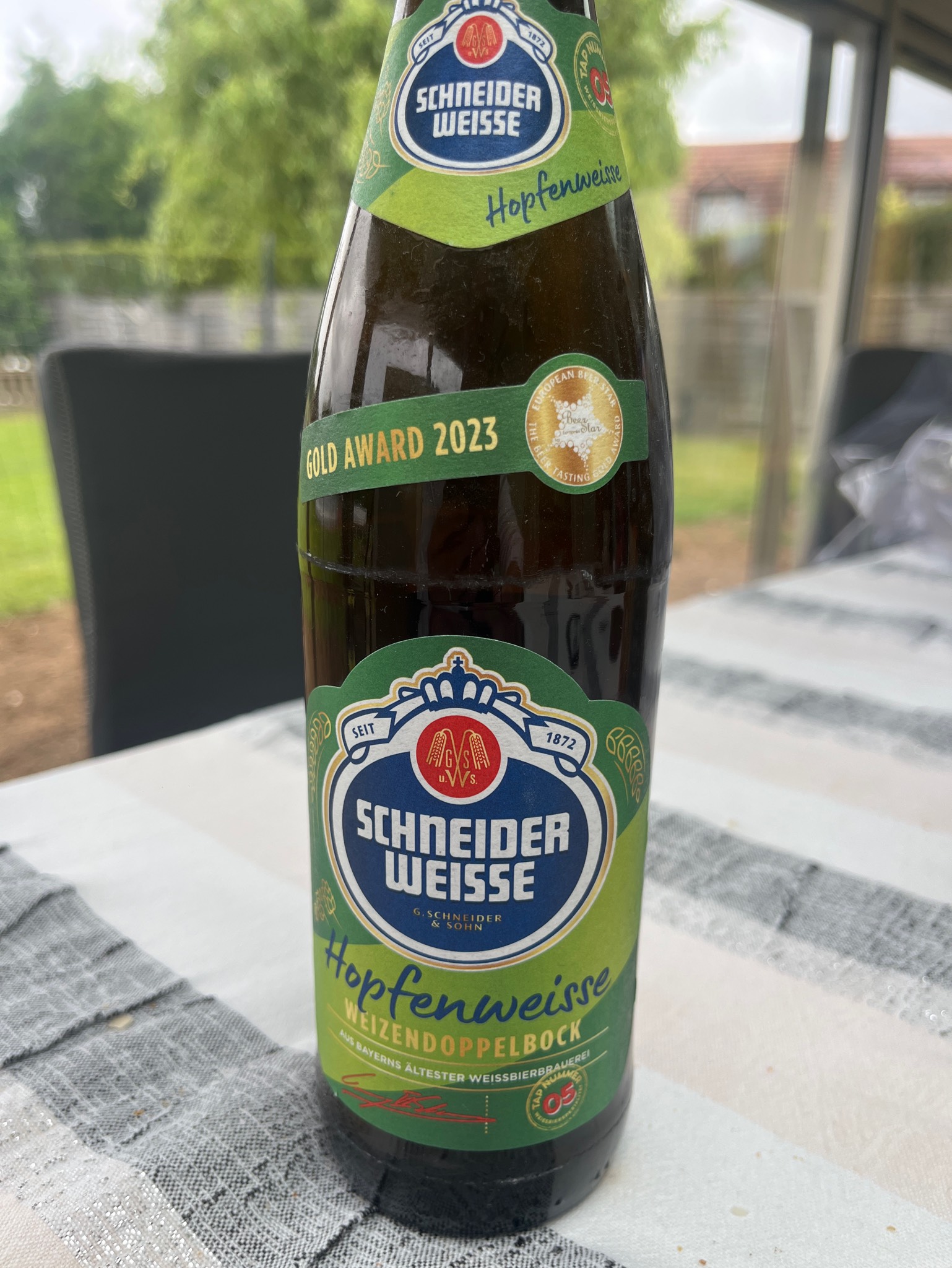 Schneider Weisse Tap 5 Hopfenweisse Weizendoppelbock, Germany