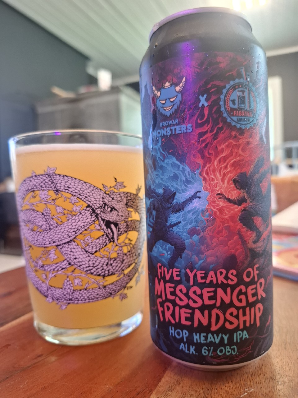 Five Years Of Messenger Friendship, Browar Monsters