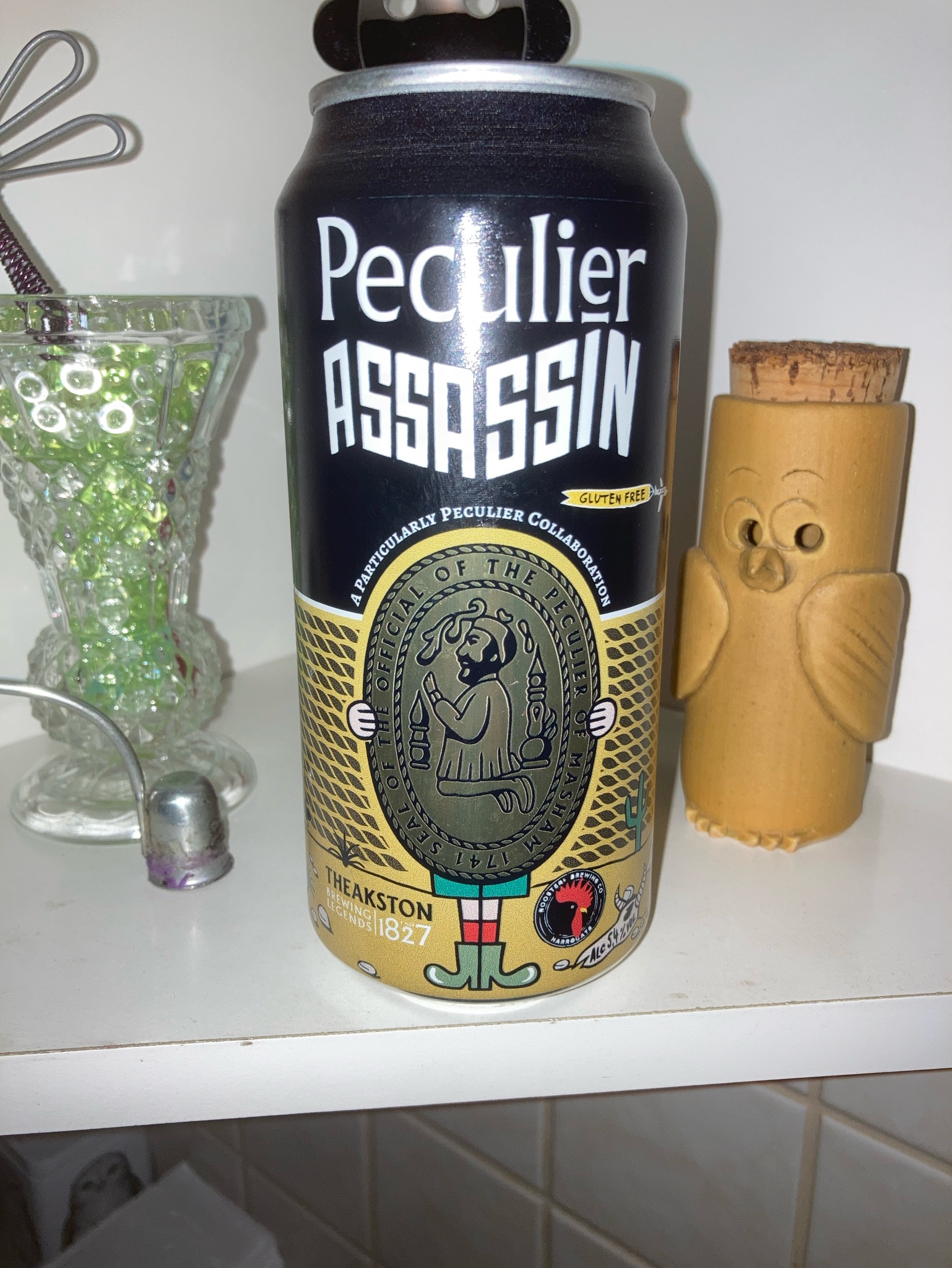 Peculier Assassin, Rooster's Brewing Co.