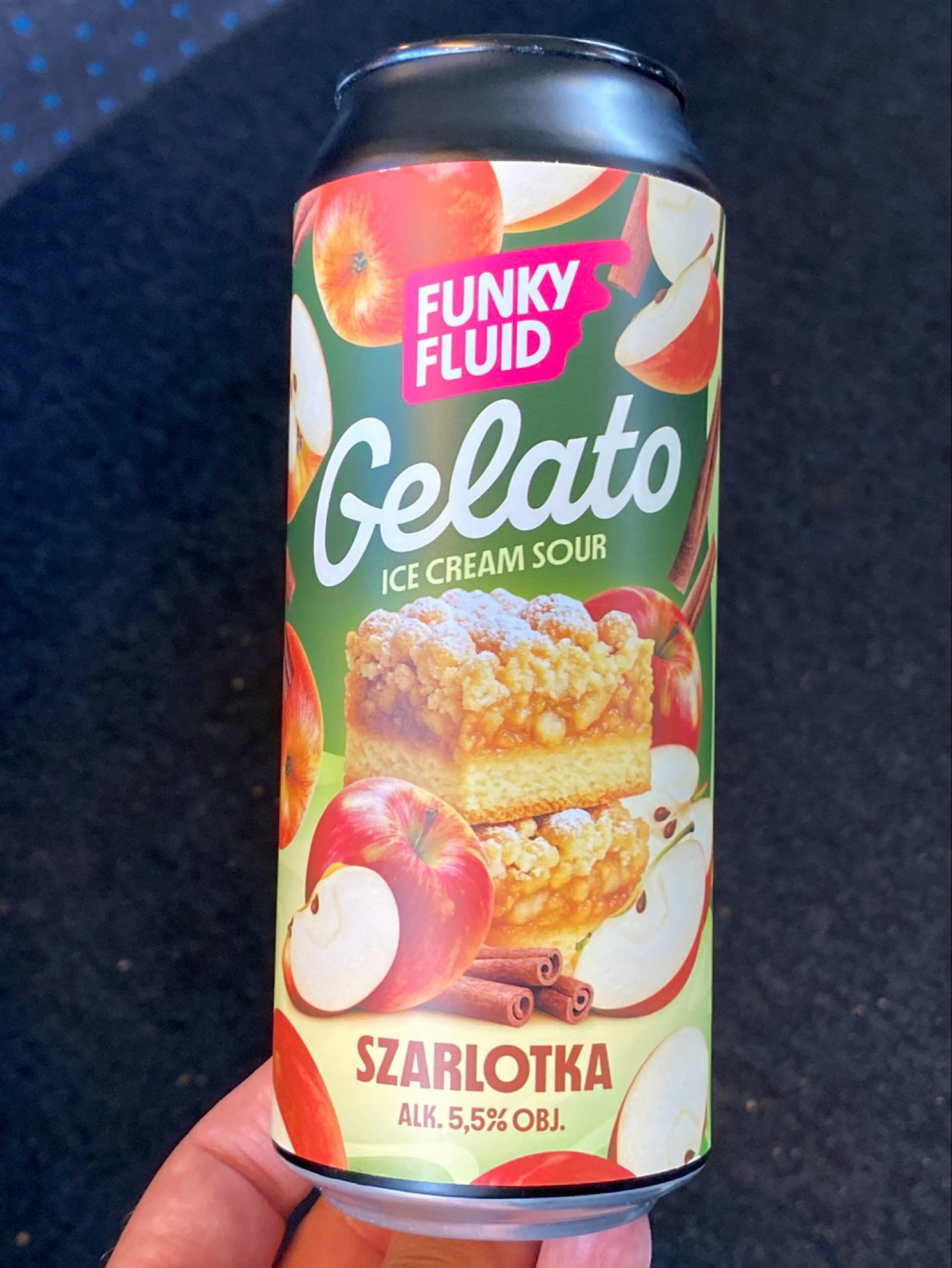 Szarlotka Gelato Ice Cream Sour, Poland