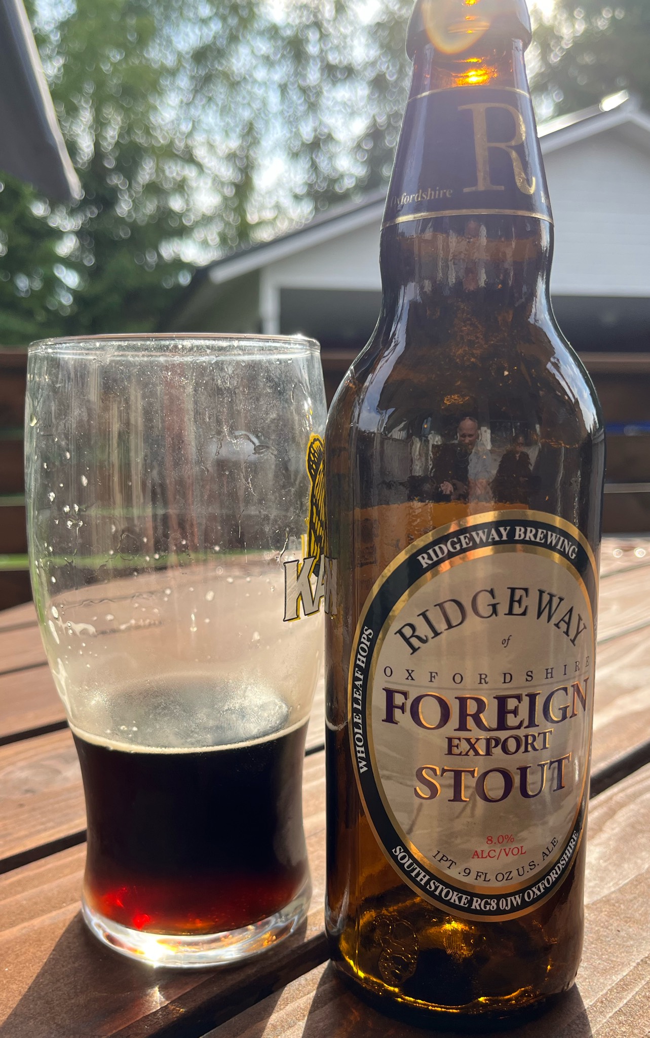Foreign Export Stout, Ridgeway Brewing