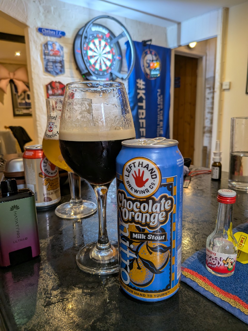 chocolate orange, Left Hand Brewing