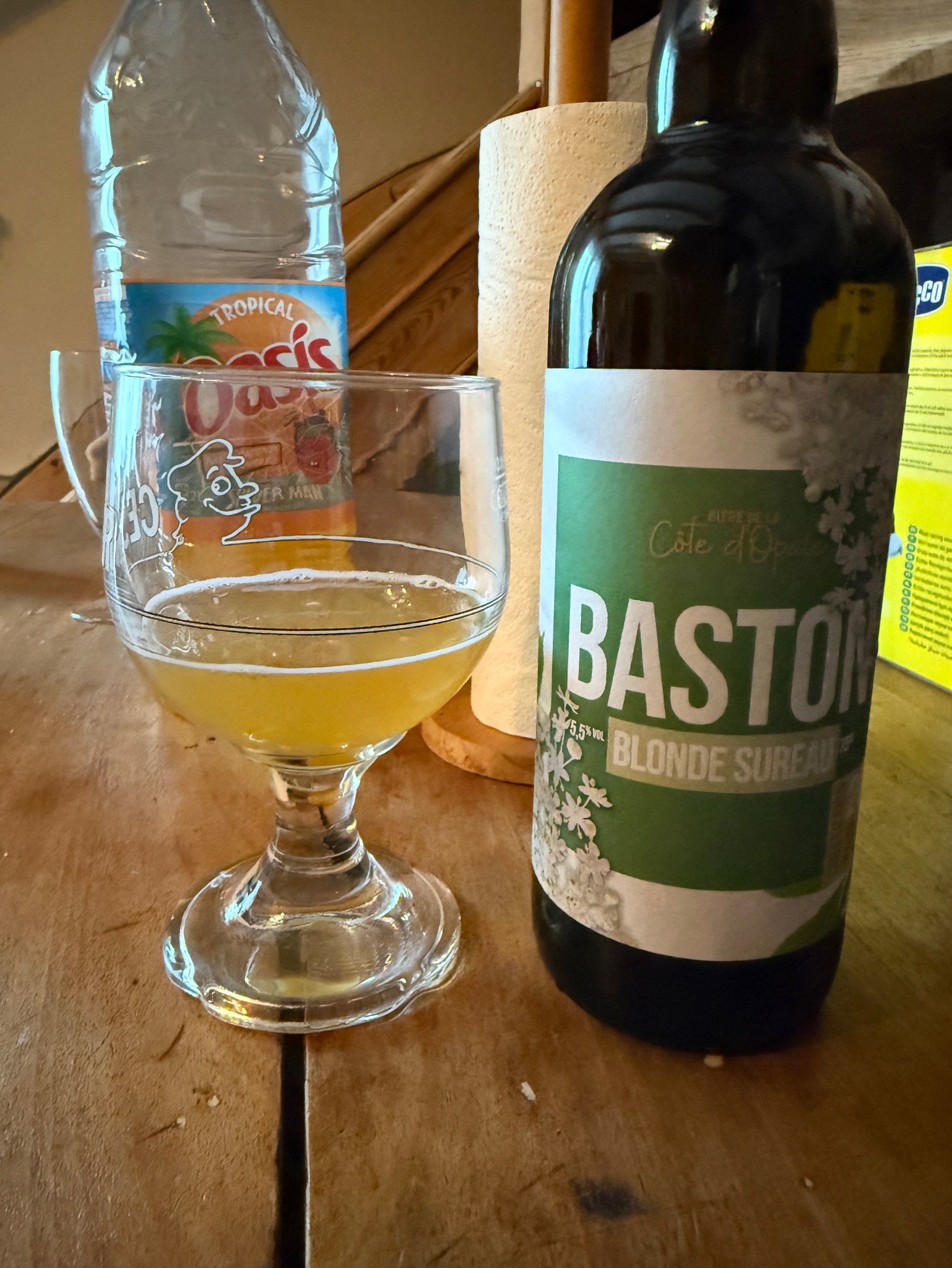 Baston blonde sureau, Brasserie du glout