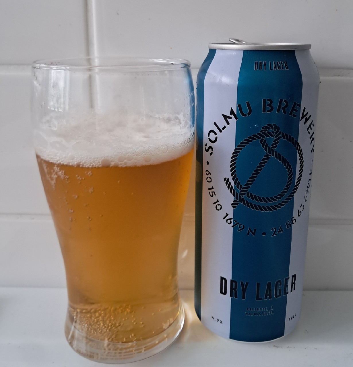 Solmu Dry Lager, Solmu Brewery (Sinebrychoff)