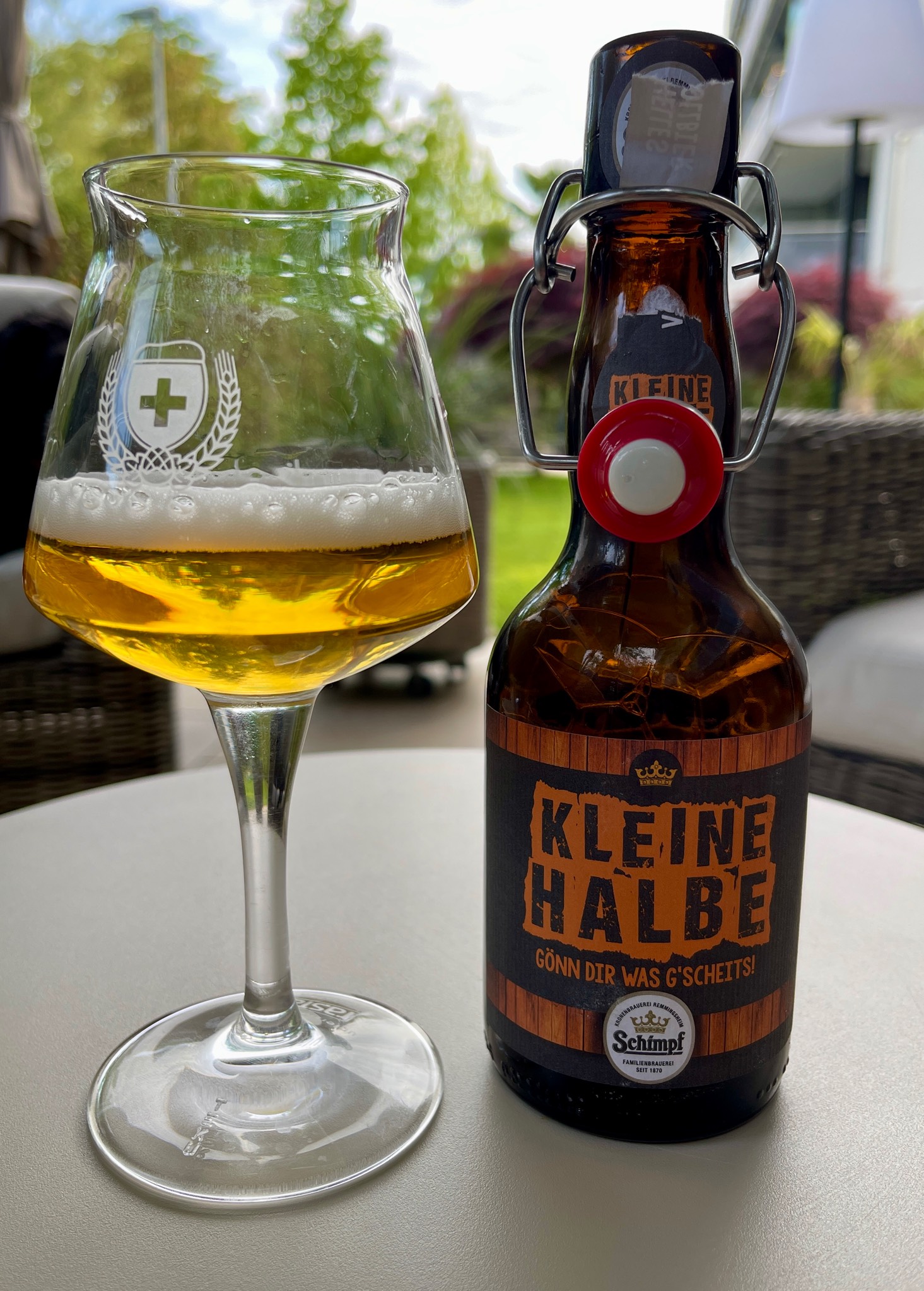 Kleine Halbe, Kronenbrauerei Schimpf