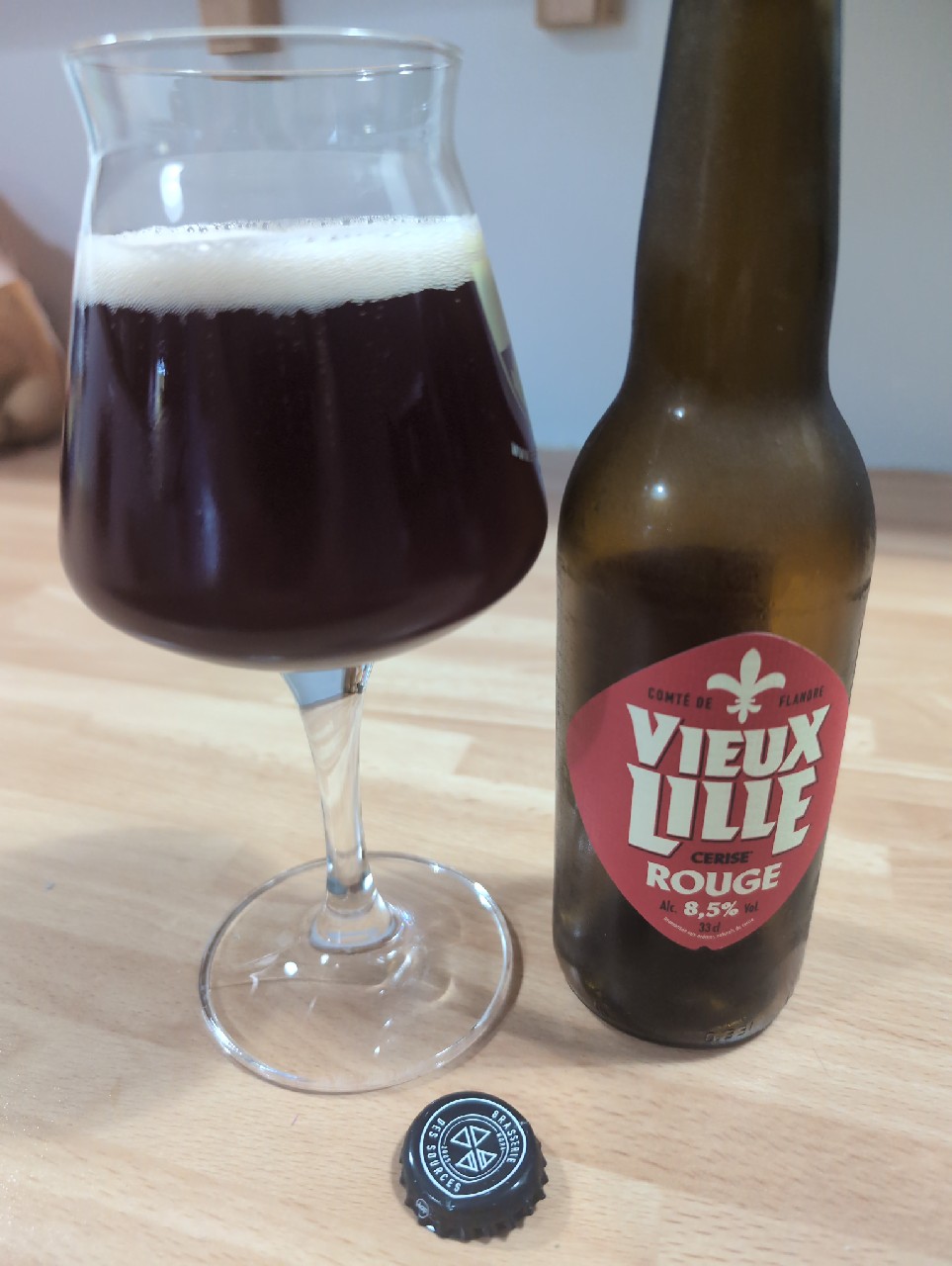 Vieux Lille Cerise Rouge, France