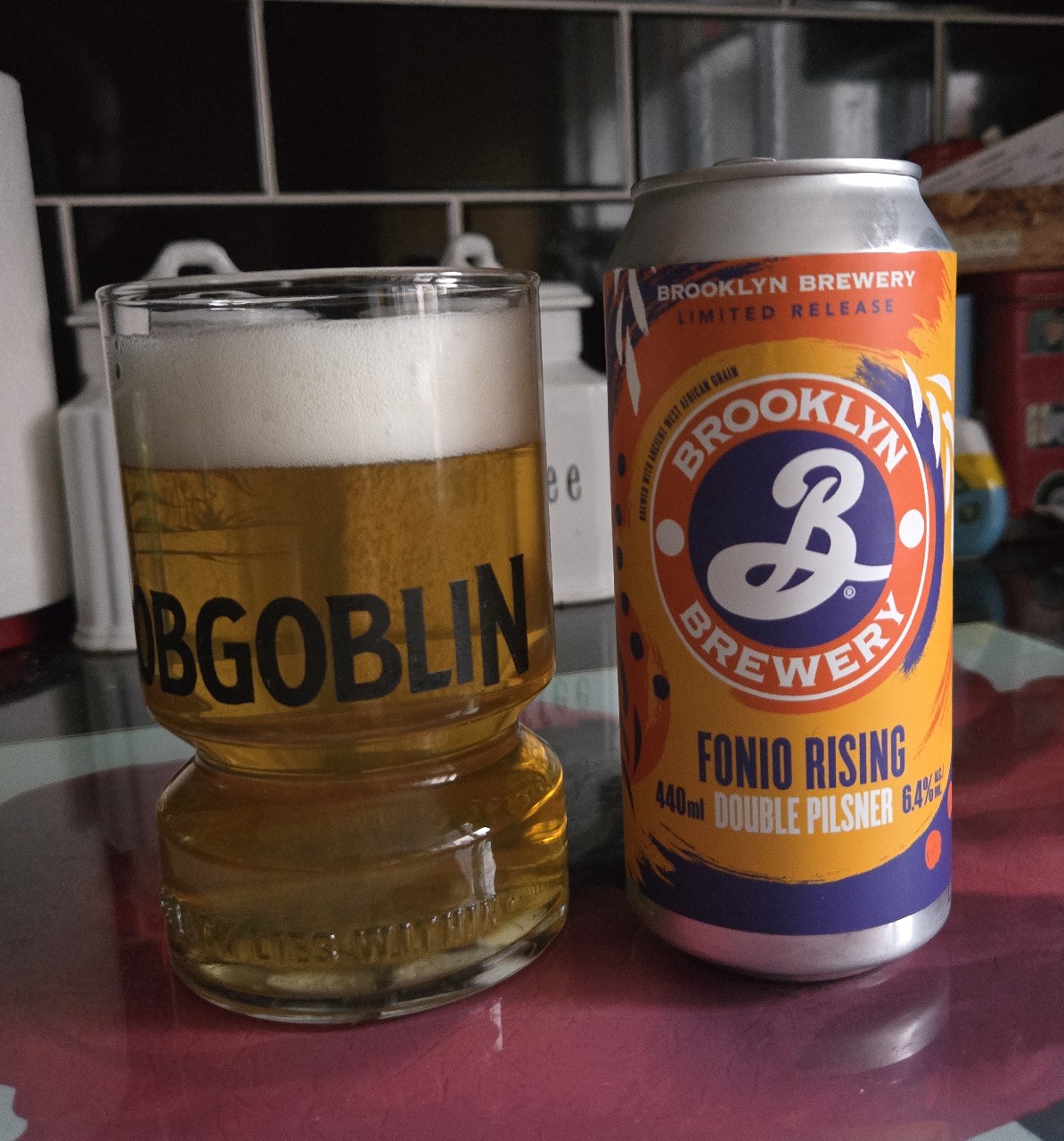 Fonio Rising Double Pilsner, Brooklyn Brewery